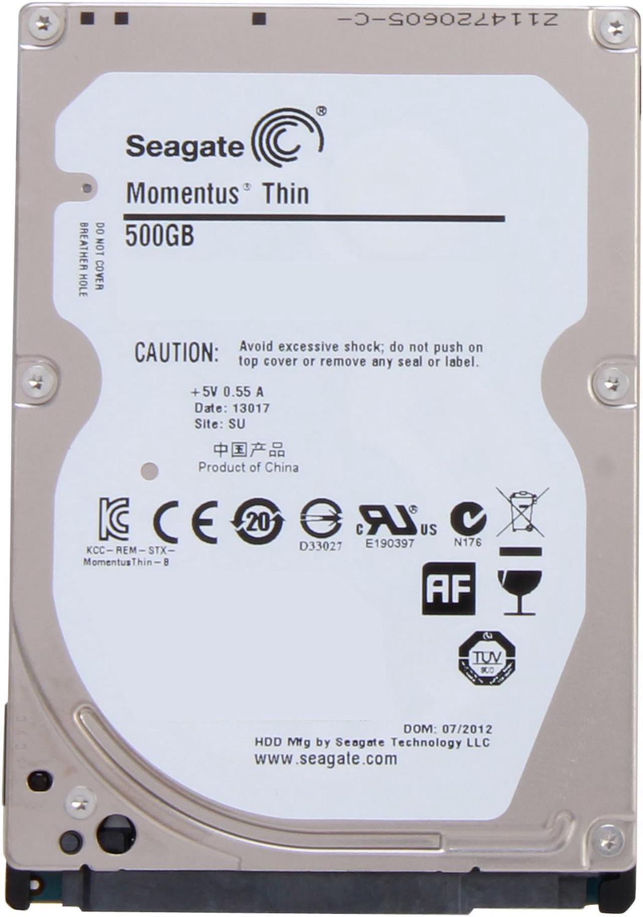 Alt view image 3 of 4 - Seagate Laptop Thin ST500LT012 500GB 5400 RPM 16MB Cache SATA 6.0Gb/s 2.5" Internal Notebook Hard Drive Bare Drive