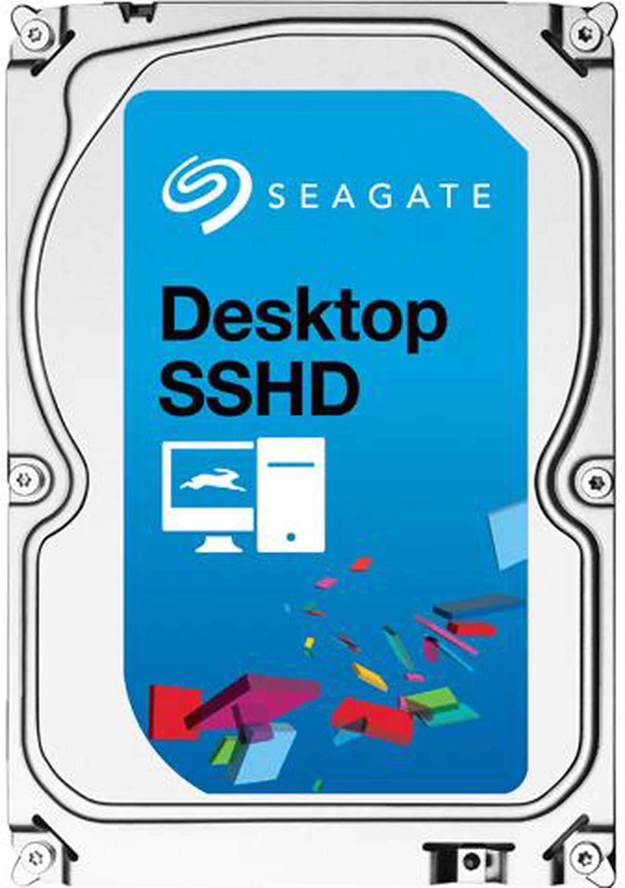 Seagate Hybrid Drive  ST2000DX001 2TB MLC/8GB 64MB Cache SATA 6.0Gb/s NCQ 3.5" Desktop SSHD