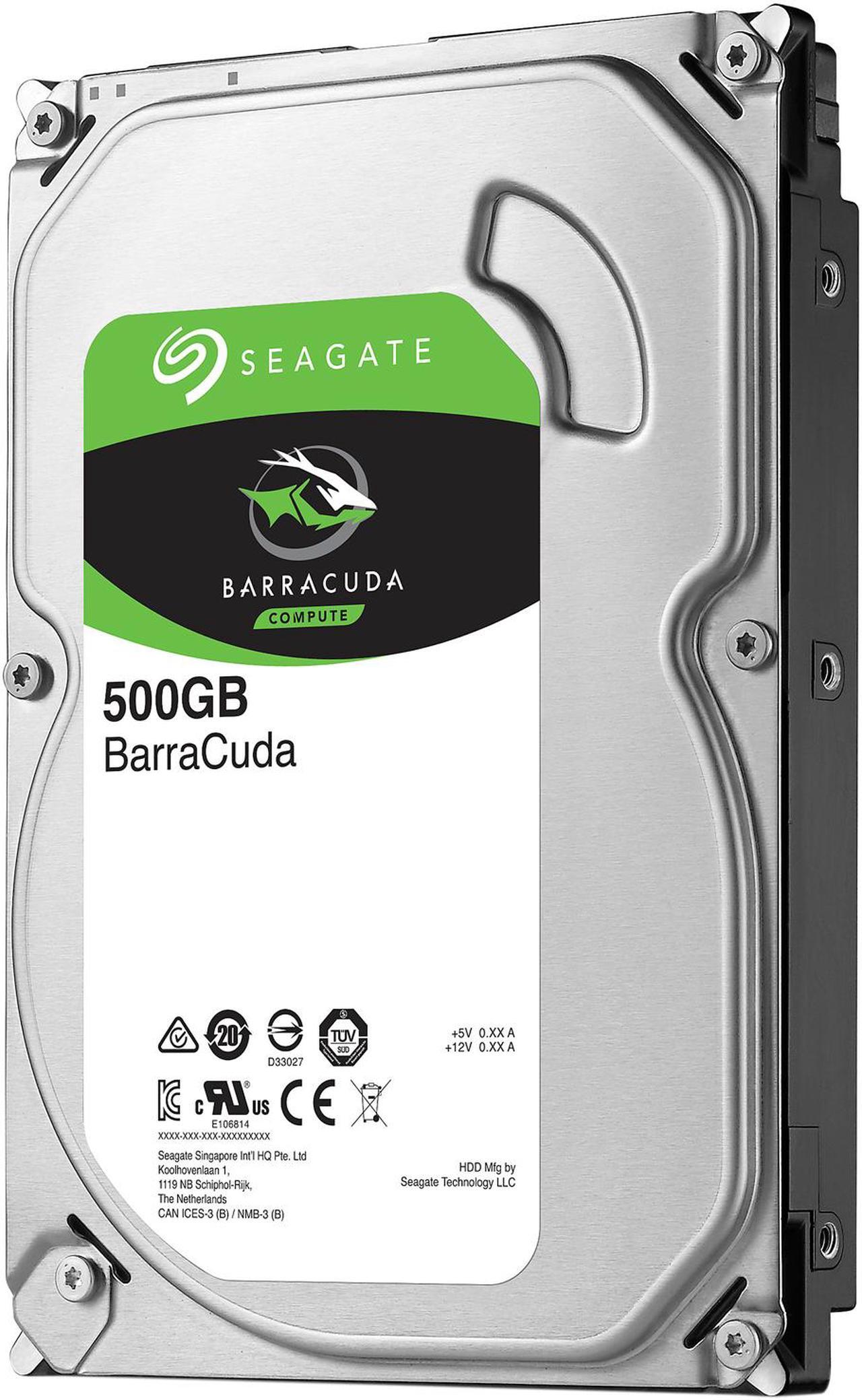 Alt view image 2 of 4 - Seagate BarraCuda ST500DM009 500GB 7200 RPM 32MB Cache SATA 6.0Gb/s 3.5" Hard Drive Bare Drive