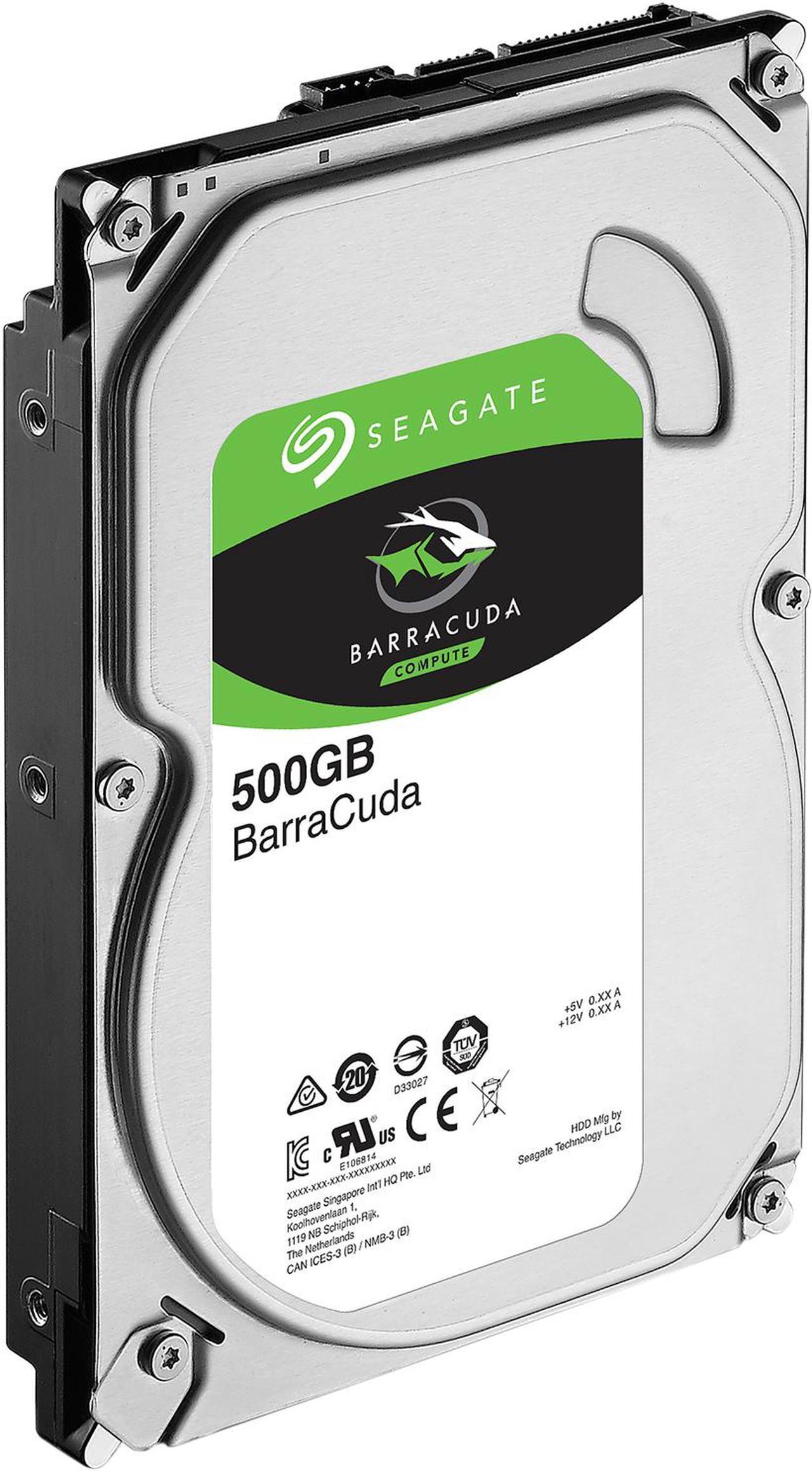 Alt view image 3 of 4 - Seagate BarraCuda ST500DM009 500GB 7200 RPM 32MB Cache SATA 6.0Gb/s 3.5" Hard Drive Bare Drive