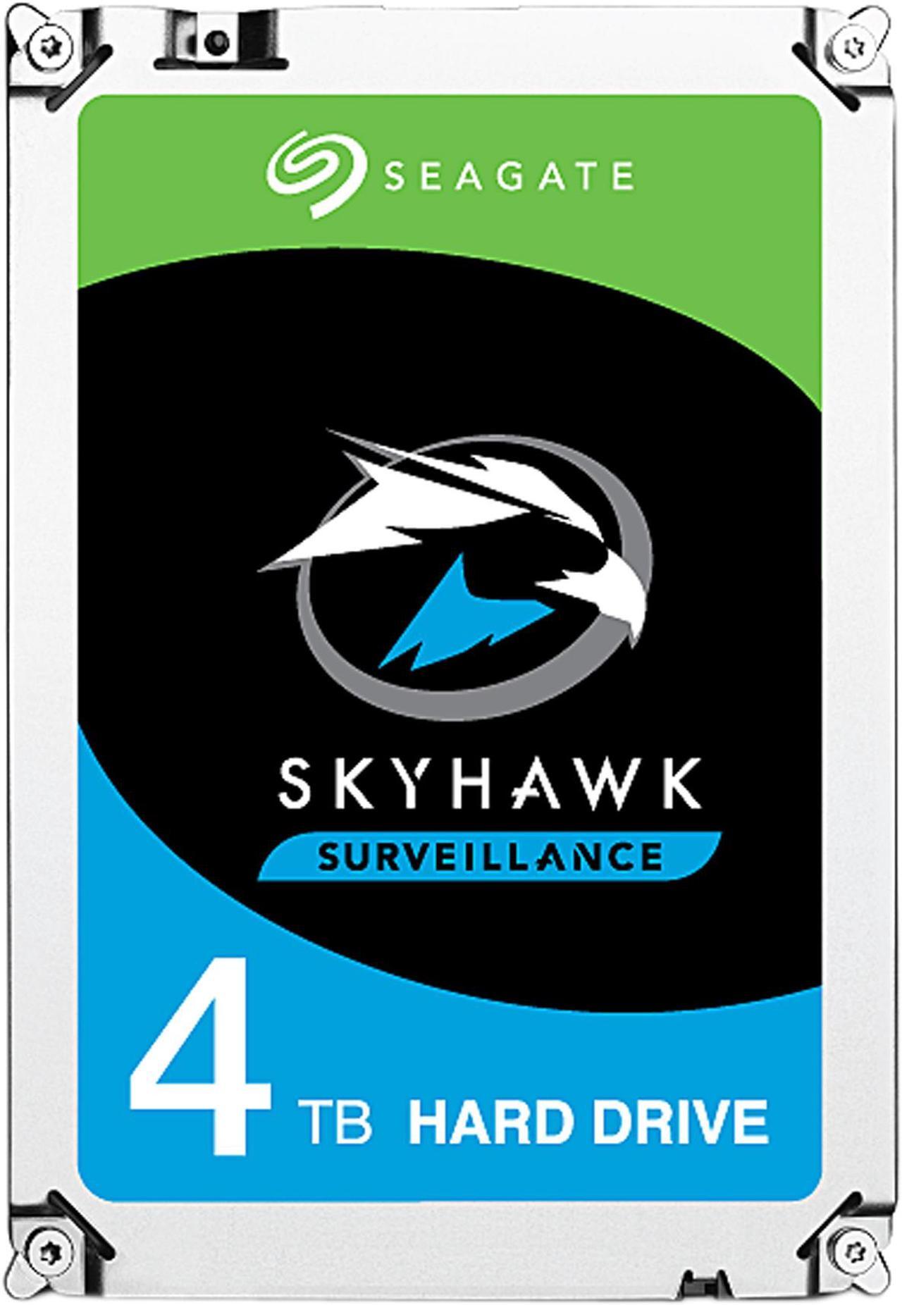 Main image of Seagate SkyHawk 4TB Surveillance Hard Drive 64MB Cache SATA 6.0Gb/s 3.5" Internal Hard Drive ST4000VX007