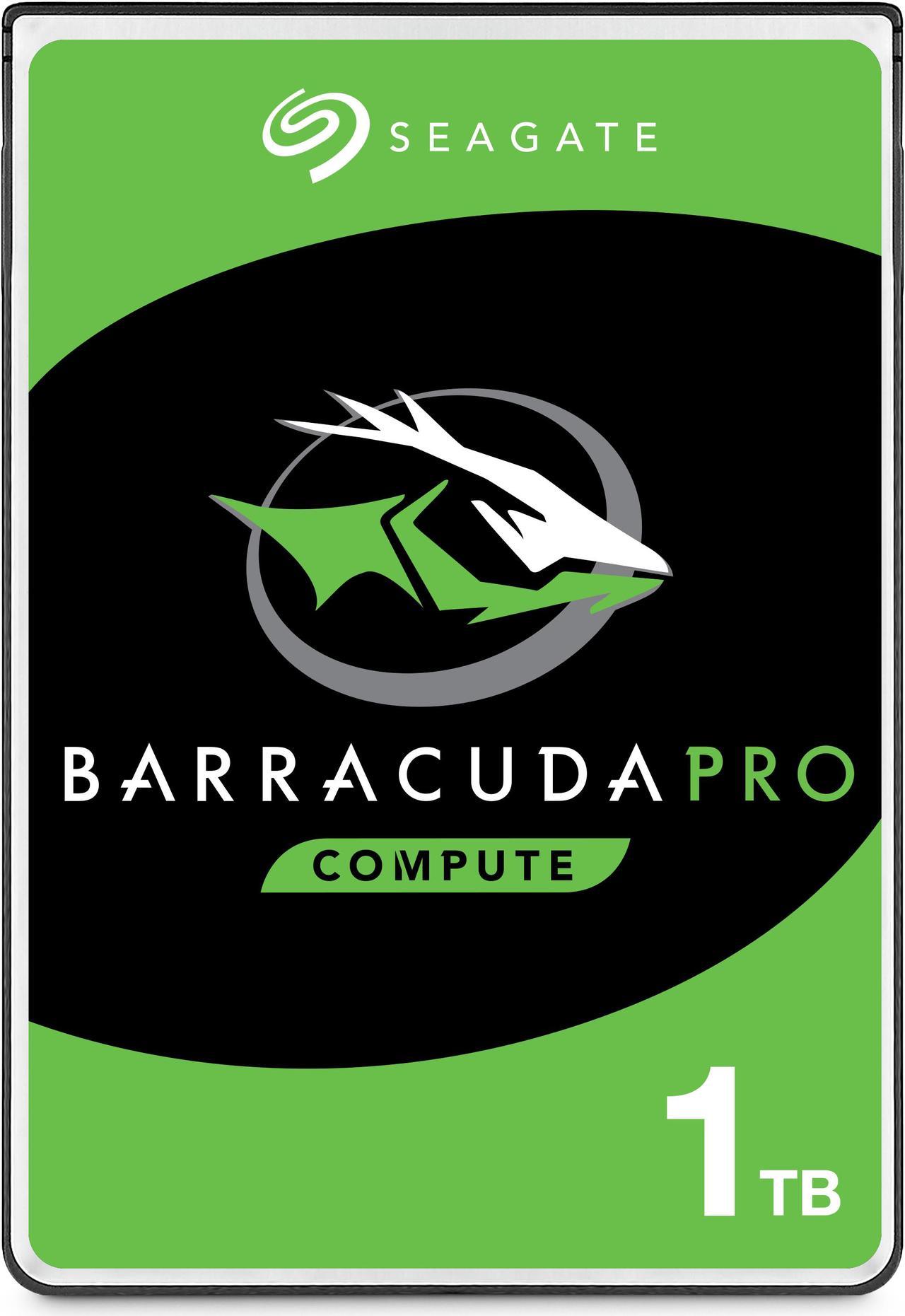 Seagate 1TB BarraCuda 5400 RPM 128MB Cache SATA 6.0Gb/s 2.5" Laptop Internal Hard Drive ST1000LM048