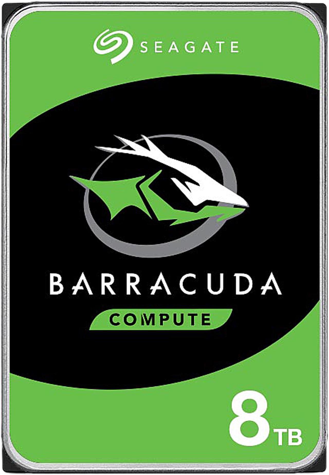 Seagate BarraCuda NE-ST8000DM004 8TB 5400 RPM 256MB Cache SATA 6.0Gb/s 3.5" Internal Hard Drive Bare Drive