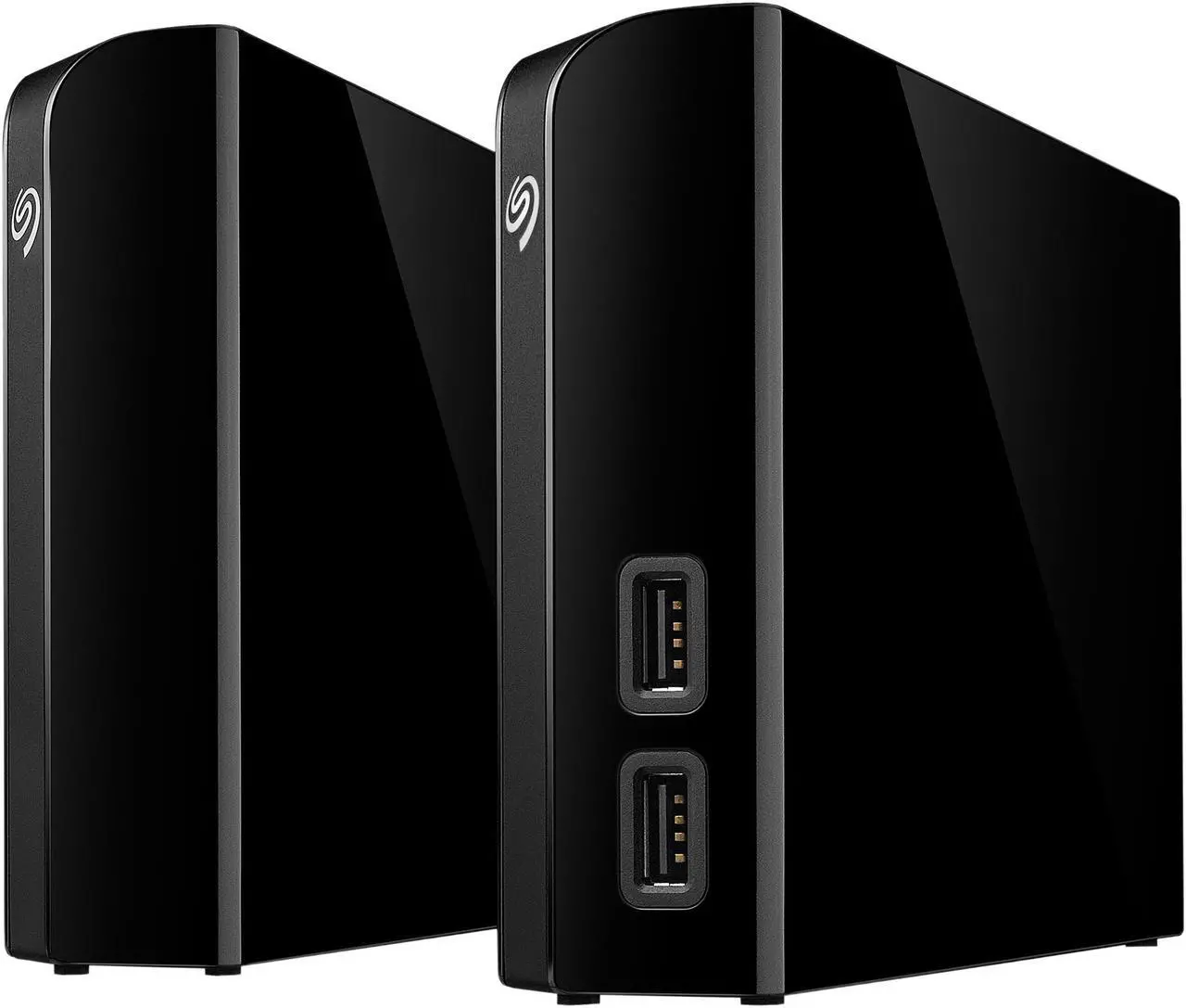Alt view image 12 of 13 - Seagate Backup Plus Hub 10TB USB 3.0 3.5" Desktop External Hard Drive STEL10000400 Black