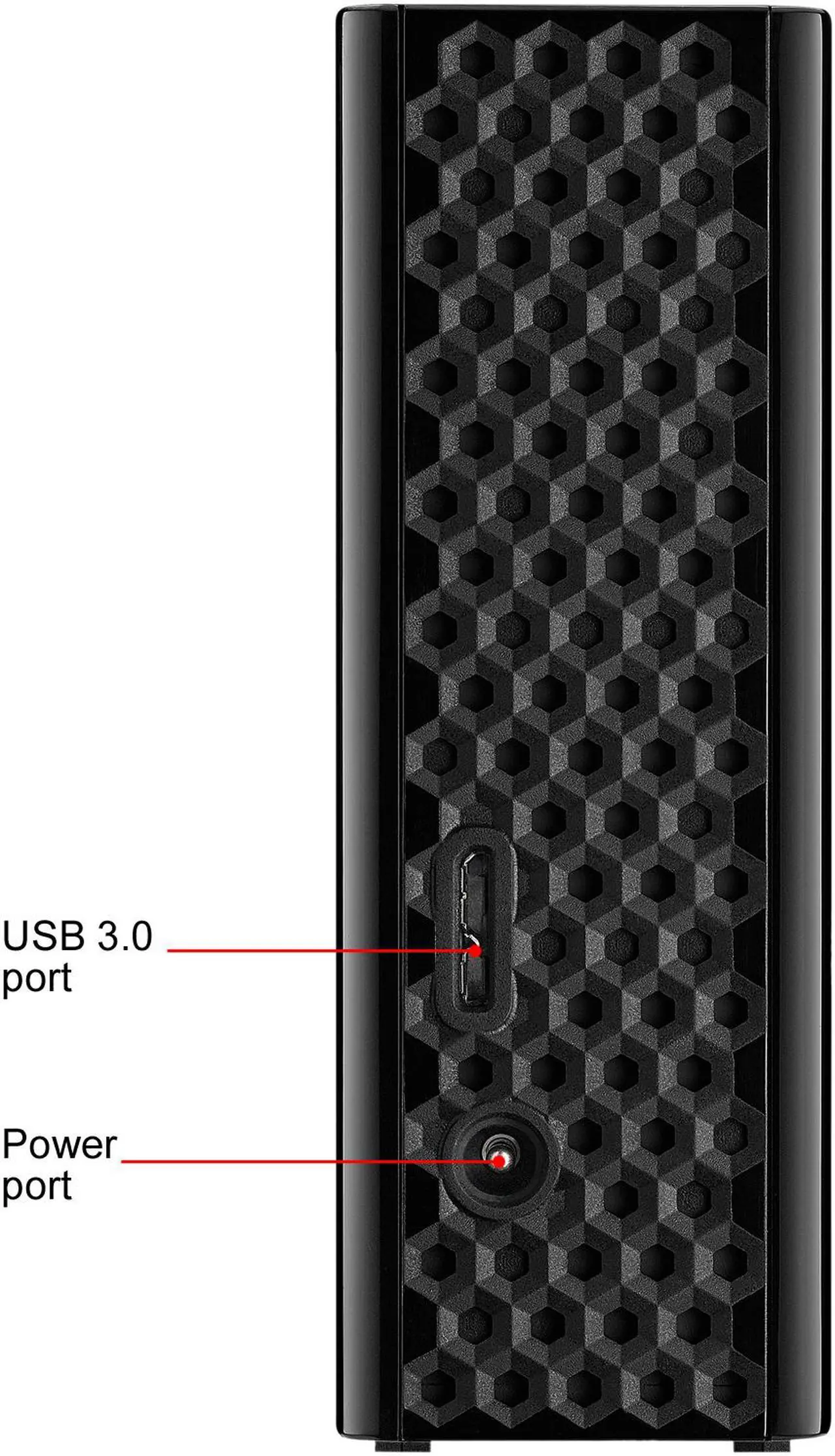 Alt view image 9 of 13 - Seagate Backup Plus Hub 10TB USB 3.0 3.5" Desktop External Hard Drive STEL10000400 Black