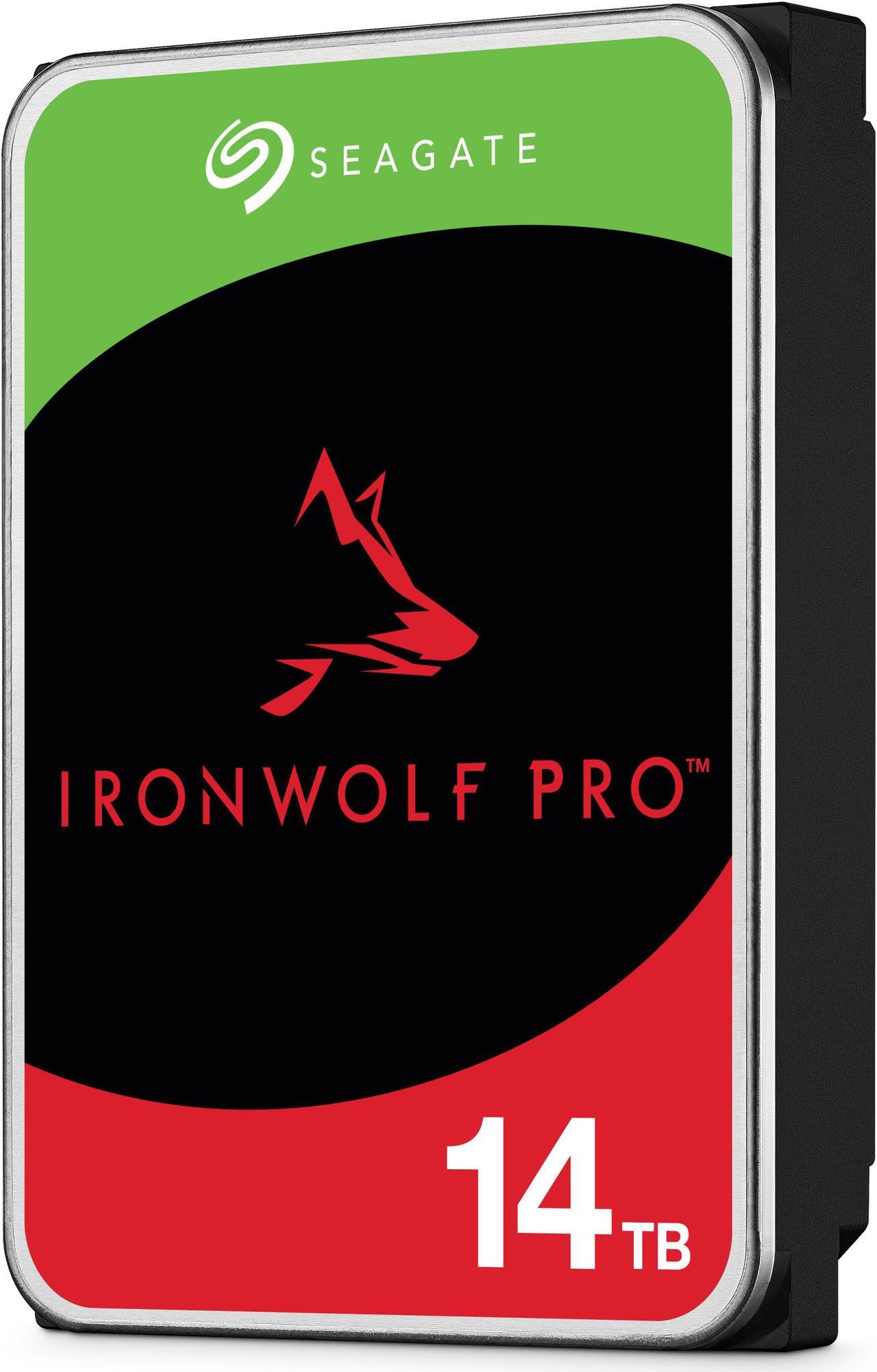 Alt view image 3 of 4 - Seagate IronWolf Pro 14TB NAS Hard Drive 7200 RPM 256MB Cache CMR SATA 6.0Gb/s 3.5" Internal HDD ST14000NE0008