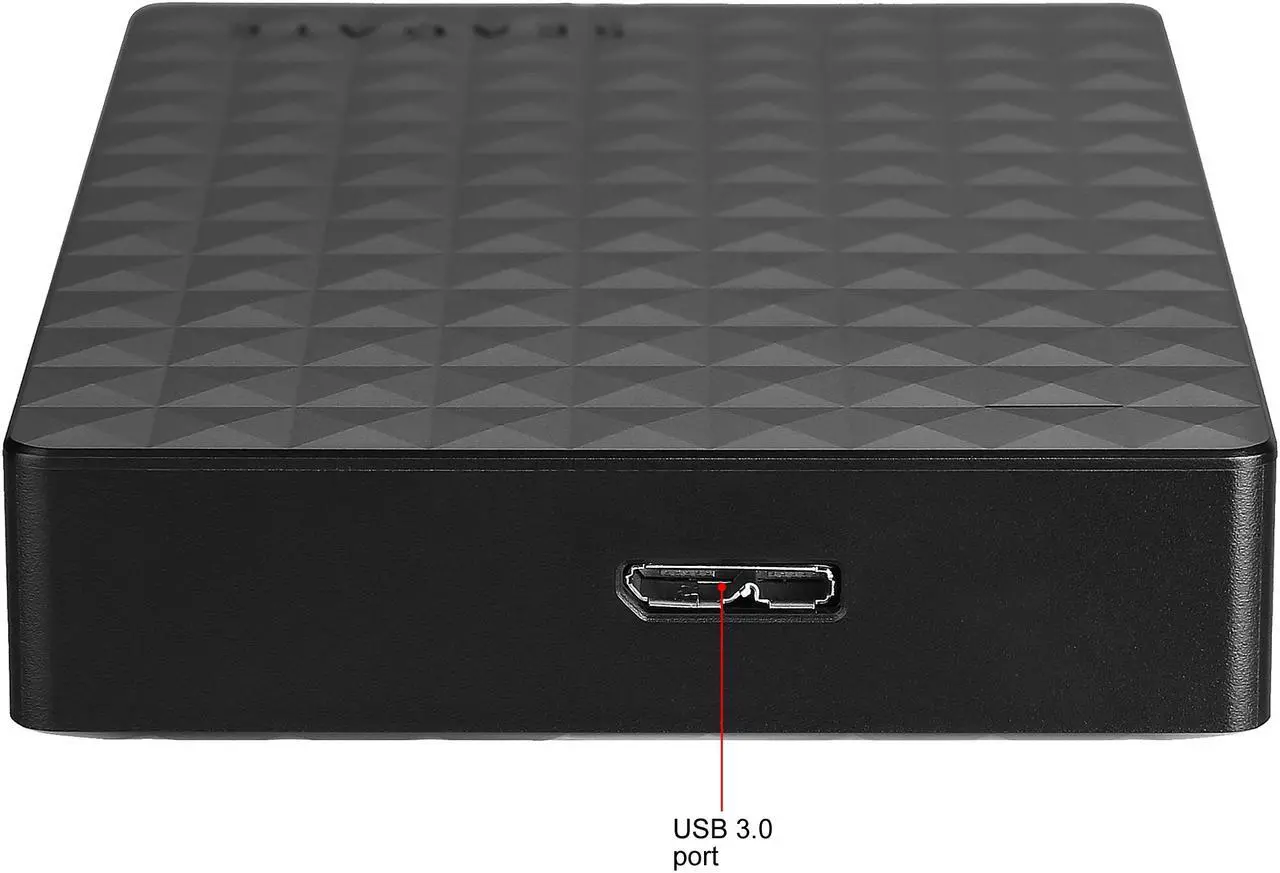 Alt view image 5 of 6 - Seagate Portable Hard Drive 5TB HDD - External Expansion for PC Windows PS4 & Xbox - USB 2.0 & 3.0 Black (STEA5000402)