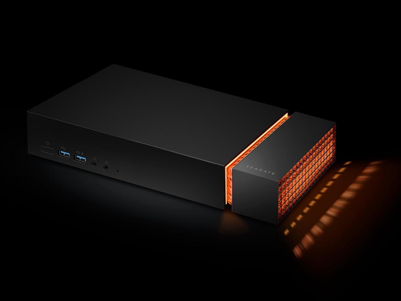 Alt view image 4 of 7 - Seagate 4TB FireCuda Gaming Dock Thunderbolt USB-C Model STJF4000400