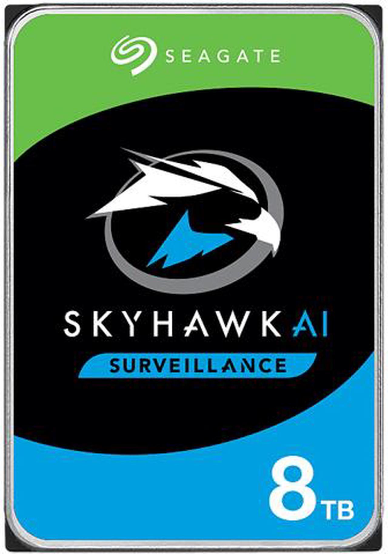 Seagate SkyHawk AI ST8000VE001 8TB 7200 RPM 256MB Cache SATA 6.0Gb/s 3.5