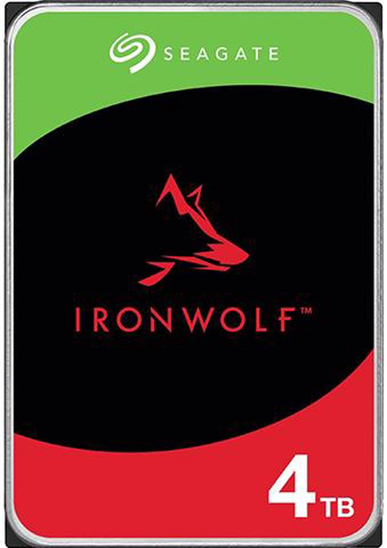 Seagate IronWolf ST4000VN006 4TB 5400 RPM 256MB Cache SATA 6.0Gb/s 3.5" Internal Hard Drive