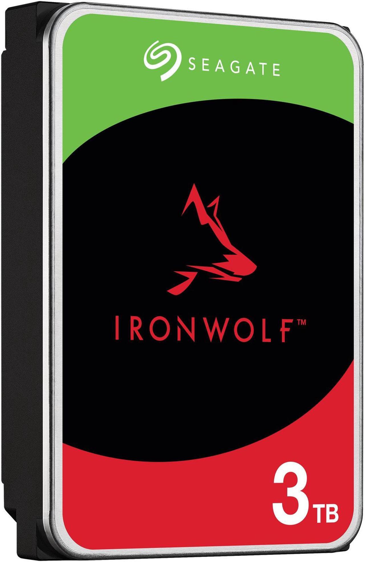 Main image of Seagate IronWolf ST3000VN006 3TB 5400 RPM 256MB Cache SATA 6.0Gb/s 3.5" Internal Hard Drive
