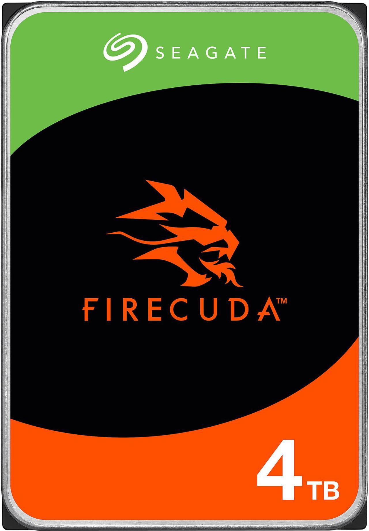 Seagate FireCuda ST4000DX005 4TB 7200 RPM 256MB Cache SATA 6.0Gb/s 3.5" Internal HDD Bare Drive