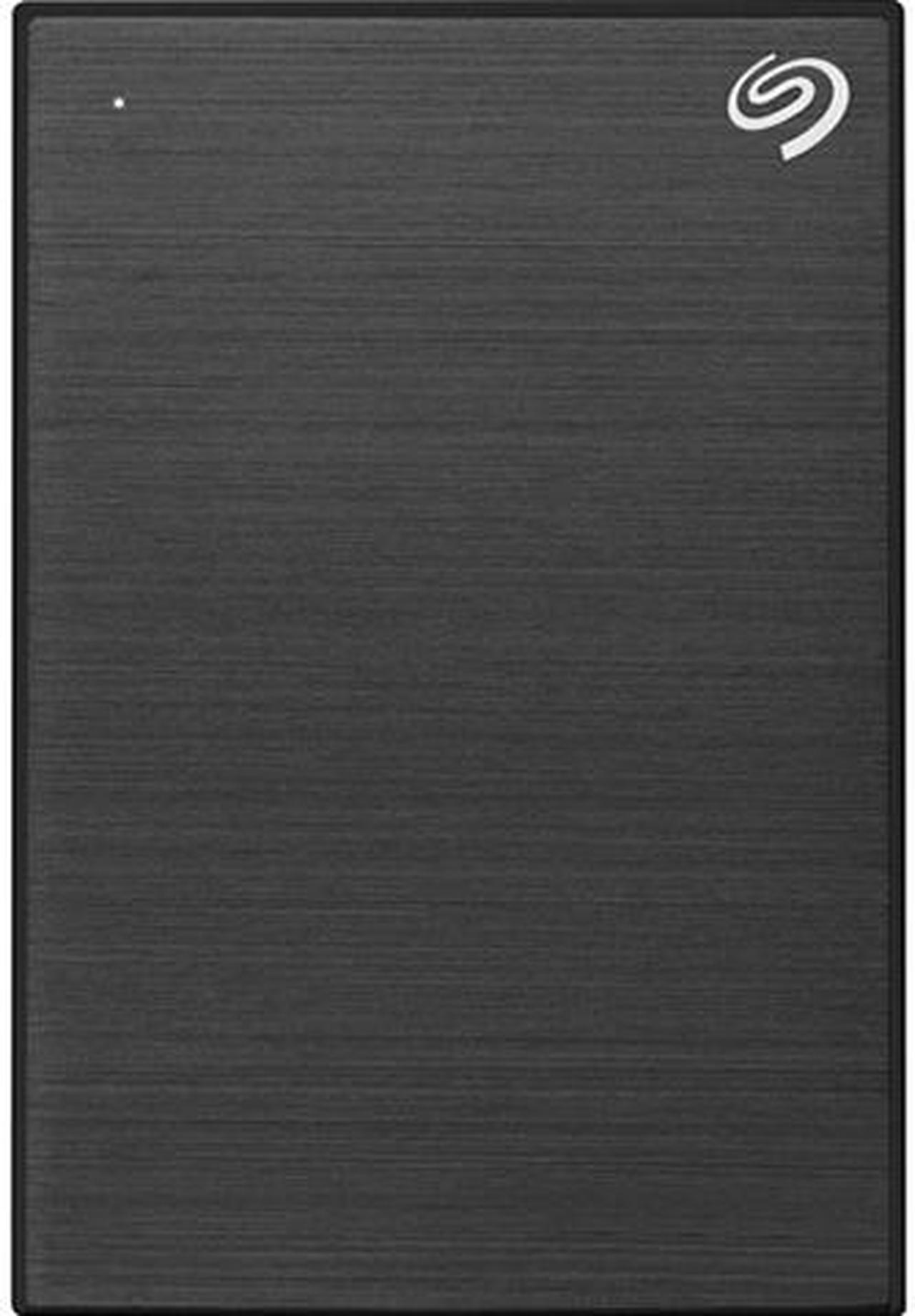 Seagate One Touch 5TB External HDD with Password Protection - Black