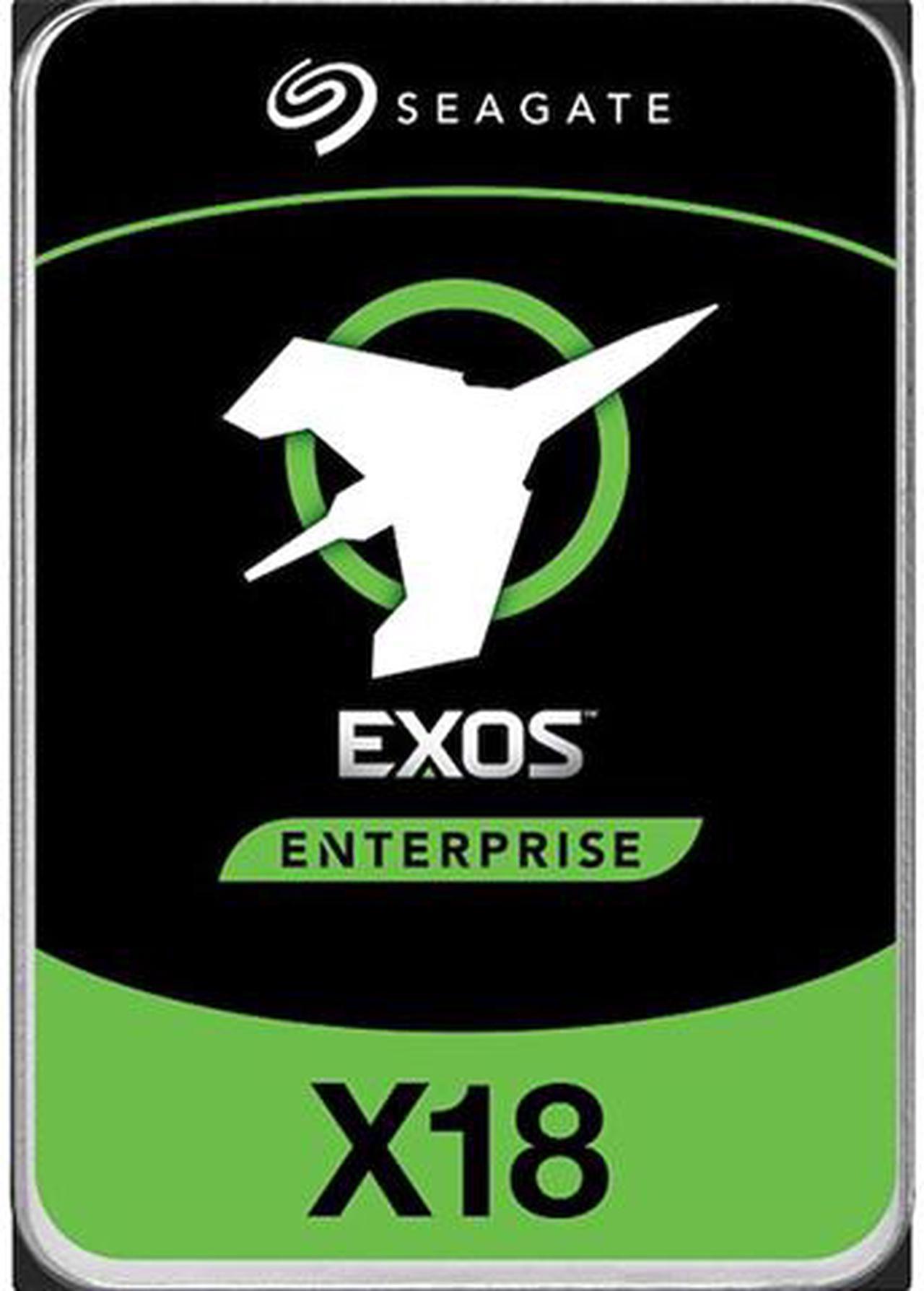 Seagate Exos X18 ST16000NM005J 16TB 7200 RPM 256MB Cache SAS 12Gb/s 3.5" Hard Drives