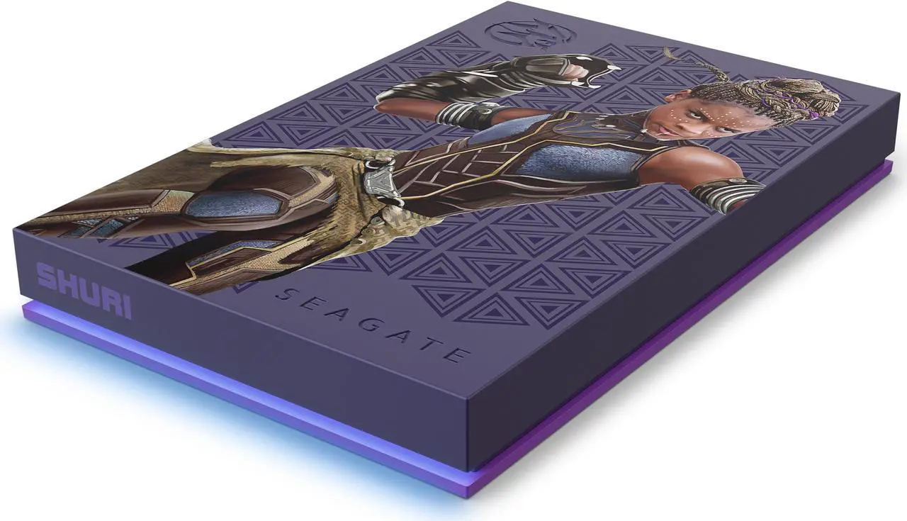 Alt view image 4 of 11 - FireCuda Shuri Special Edition 2TB  Portable External Hard Drive Model STLX2000402