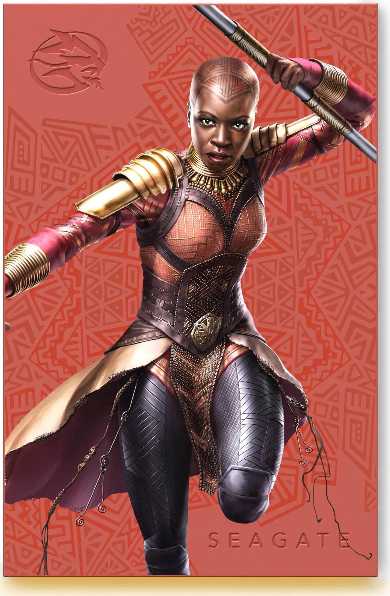 Main image of FireCuda Okoye Special Edition 2TB Portable External Hard Drive Model STLX2000403