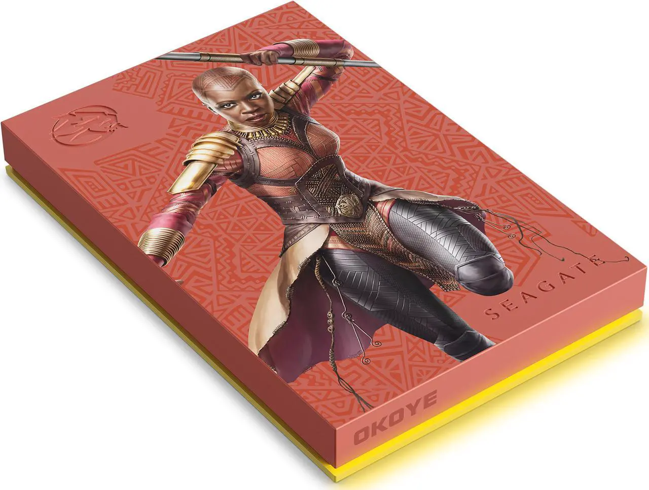 Alt view image 4 of 11 - FireCuda Okoye Special Edition 2TB Portable External Hard Drive Model STLX2000403