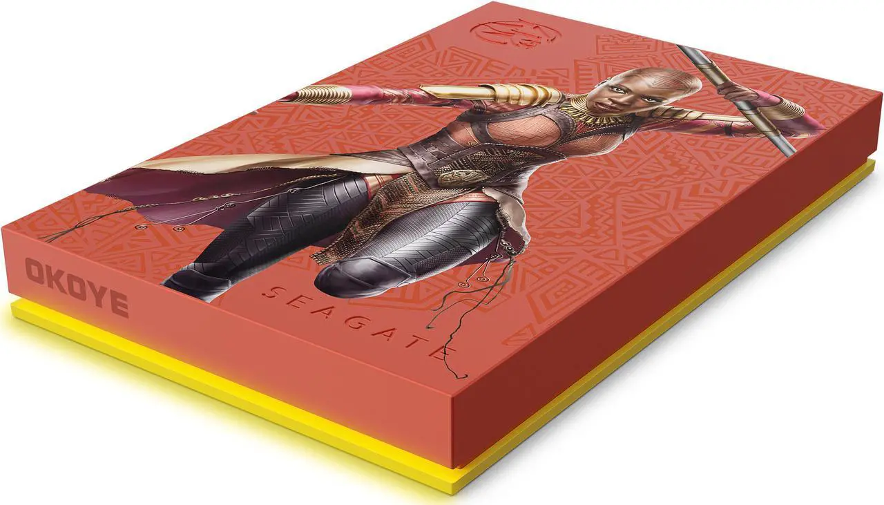 Alt view image 6 of 11 - FireCuda Okoye Special Edition 2TB Portable External Hard Drive Model STLX2000403