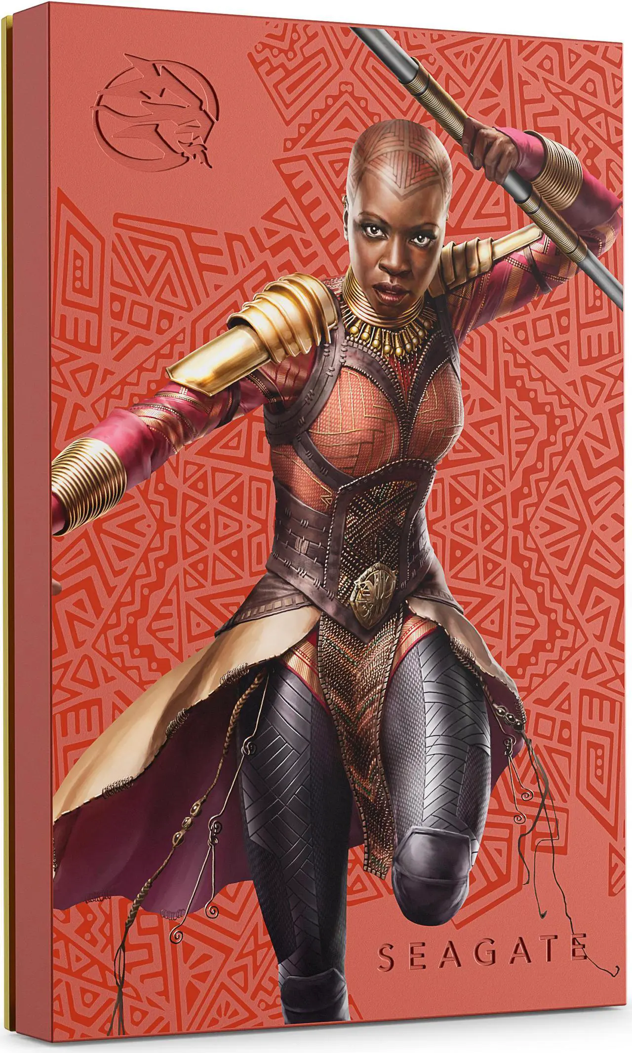 Alt view image 2 of 11 - FireCuda Okoye Special Edition 2TB Portable External Hard Drive Model STLX2000403