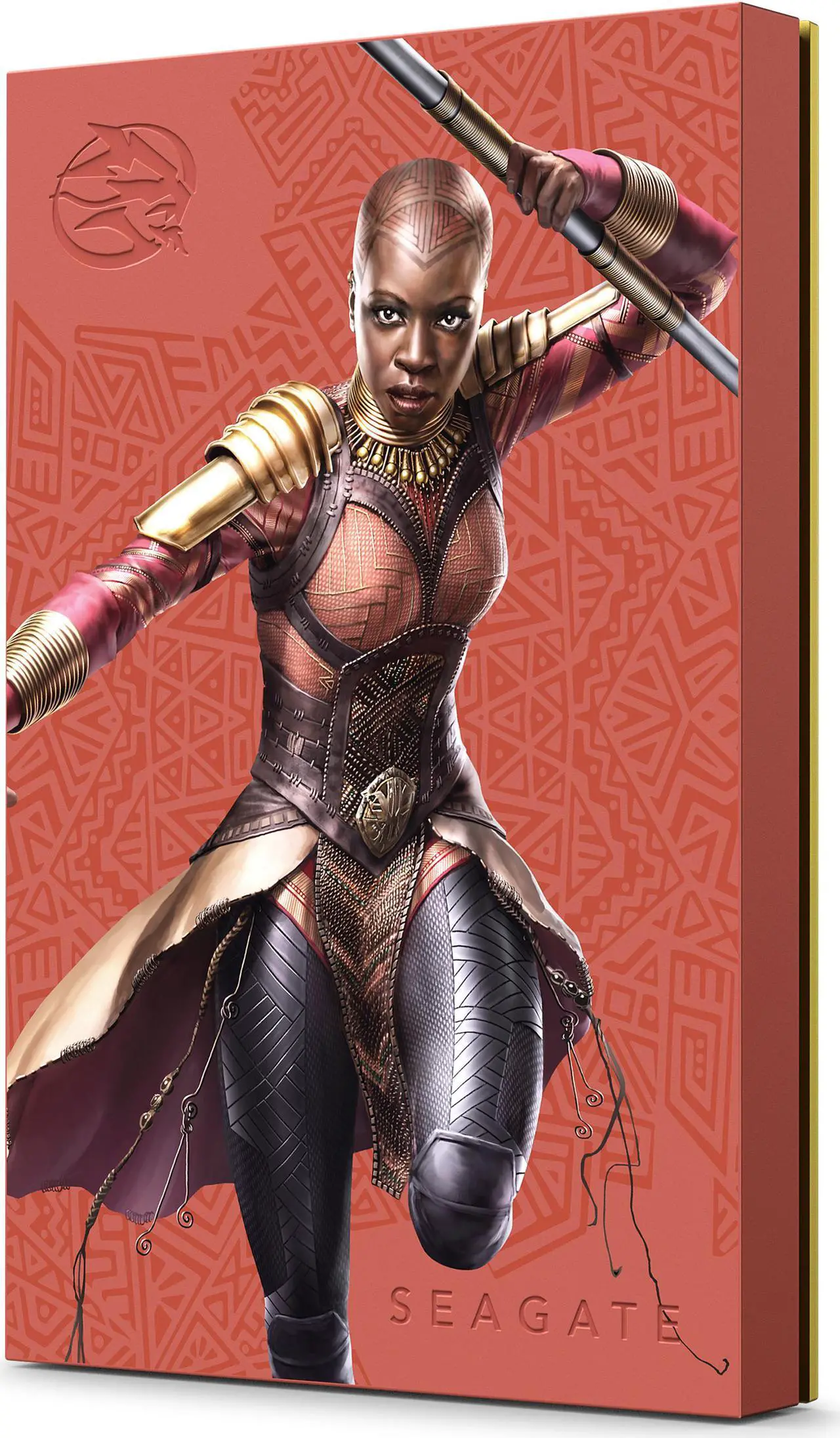 Alt view image 3 of 11 - FireCuda Okoye Special Edition 2TB Portable External Hard Drive Model STLX2000403