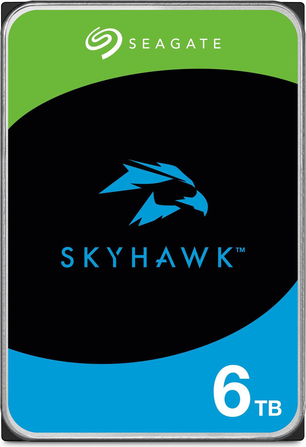 Seagate Skyhawk 6TB Video Internal HDD – 3.5 Inch SATA 6Gb/s 256MB Cache for  (ST6000VX009)