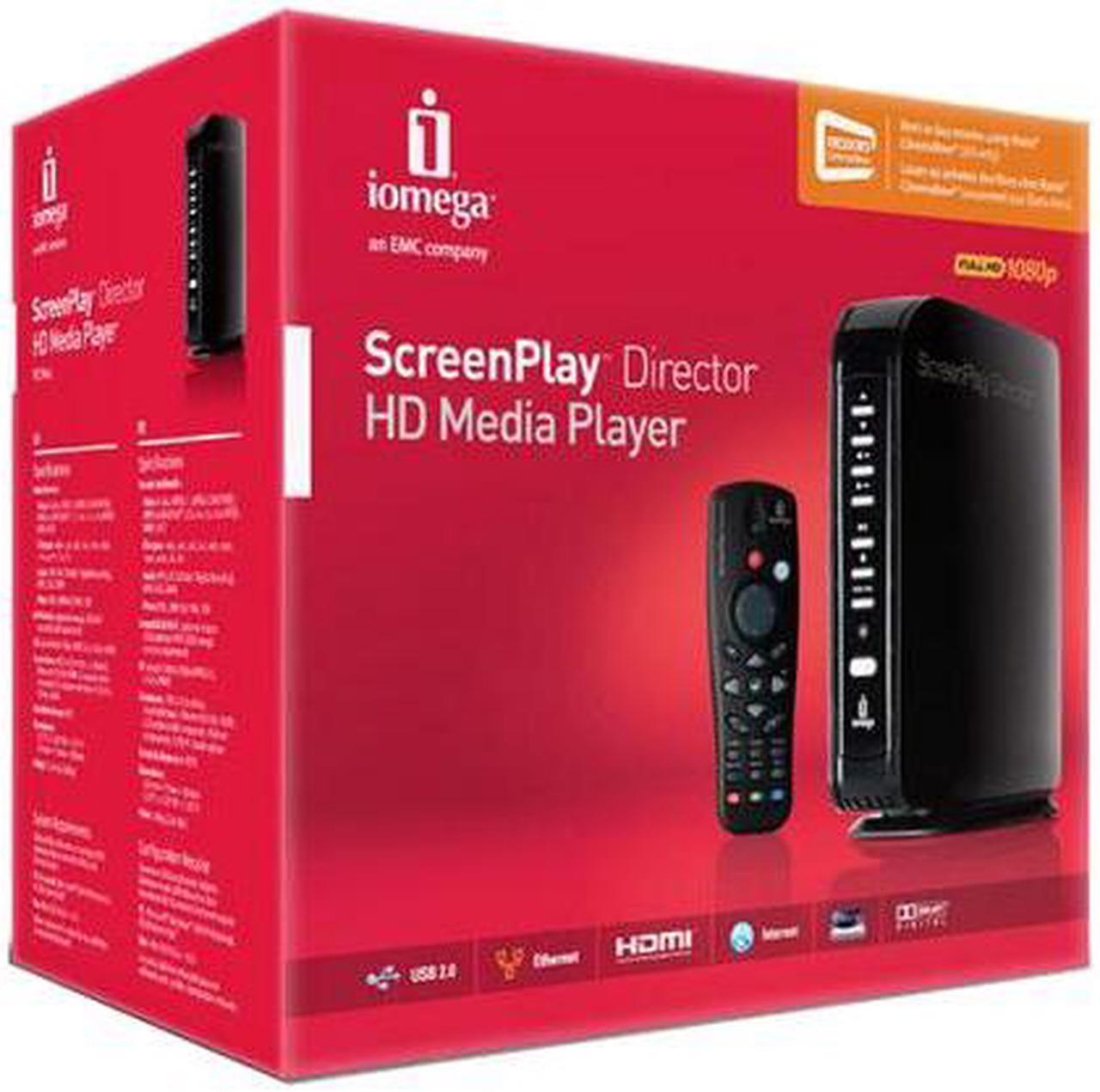 Alt view image 4 of 4 - iomega ScreenPlay Director 1TB HD Media Player 34650