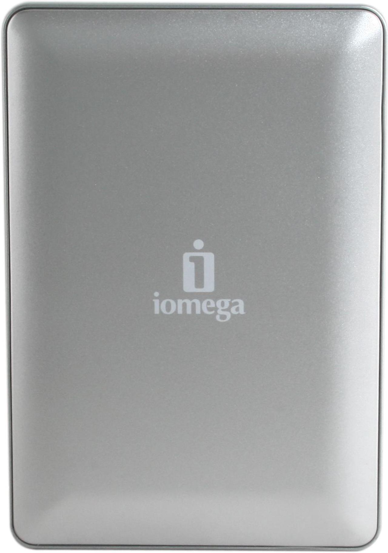 Alt view image 2 of 5 - iomega eGo Helium 1TB USB 2.0 2.5" External Hard Drive 34820 Silver
