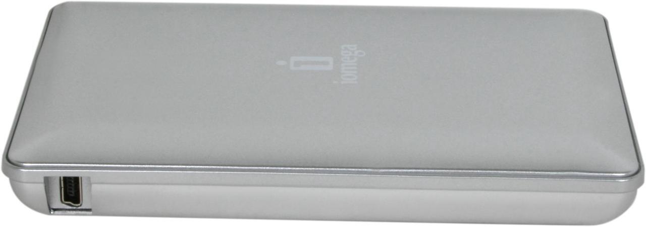 Alt view image 4 of 5 - iomega eGo Helium 1TB USB 2.0 2.5" External Hard Drive 34820 Silver