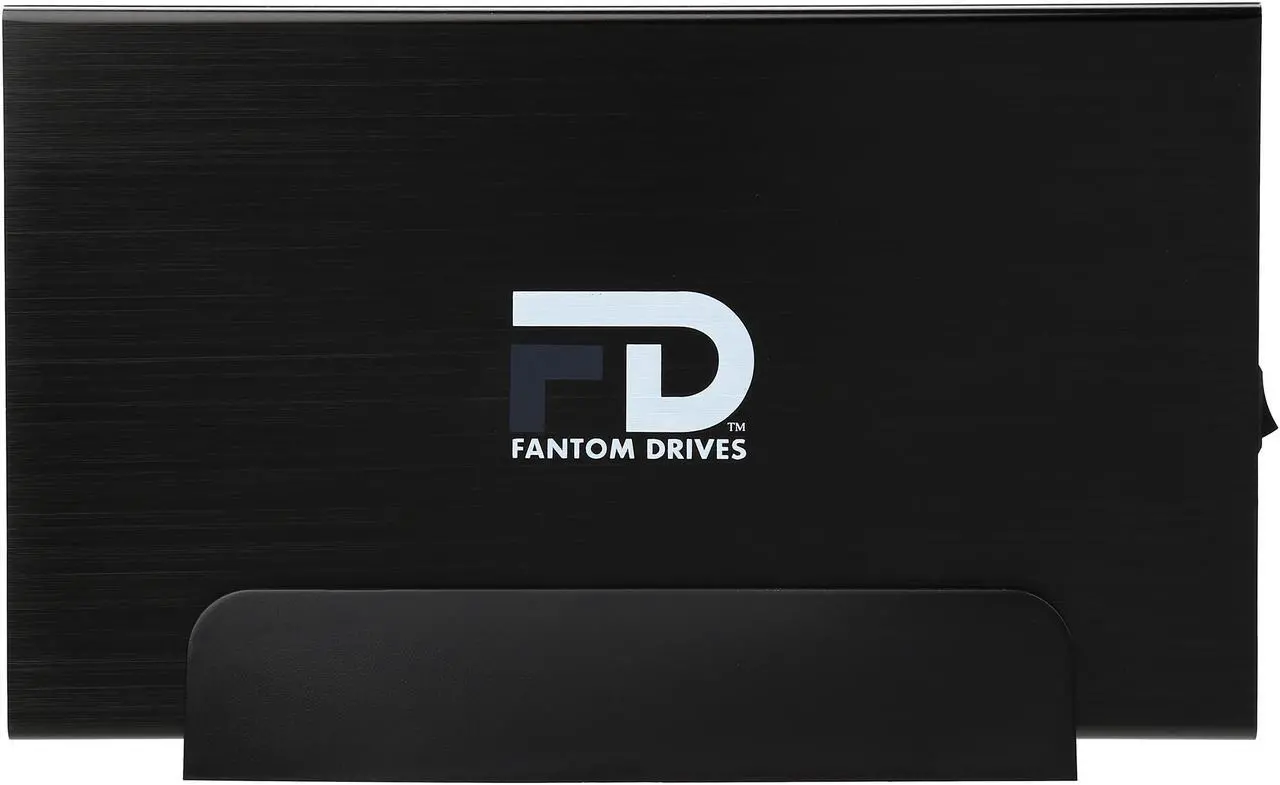 Alt view image 4 of 6 - Fantom Drives G-Force 6TB USB 3.0 / eSATA External Aluminum Desktop External Hard Drive GF3B6000EU Black