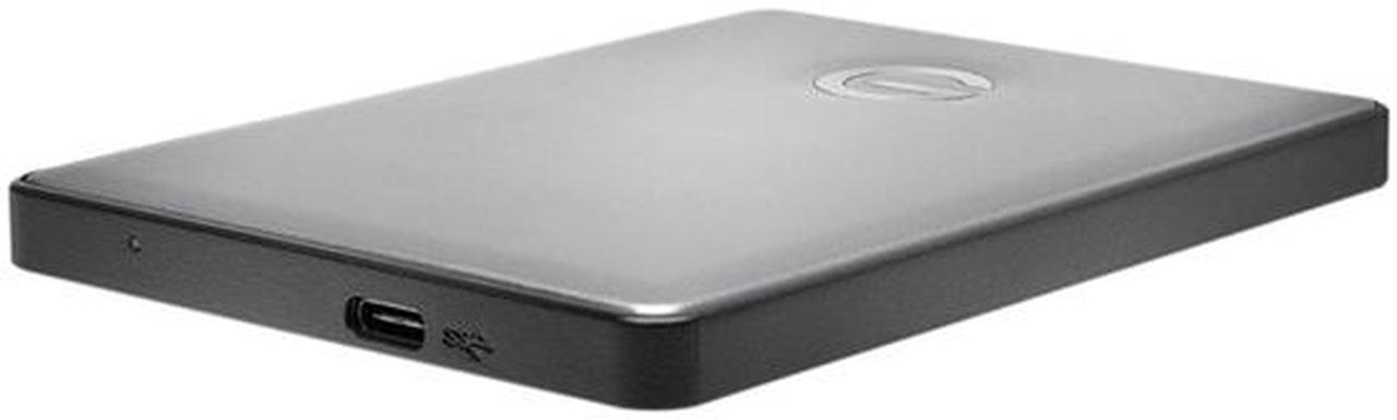 Alt view image 7 of 7 - G-Technology 4TB G-DRIVE mobile USB-C Portable External Hard Drive, USB 3.1 Gen 1, Space Gray (0G10347)