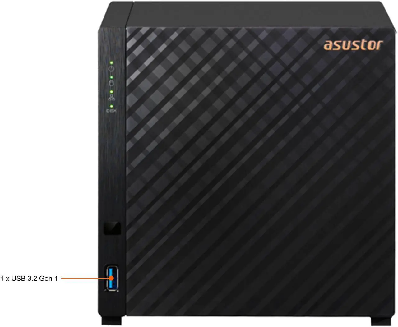 Alt view image 3 of 9 - Asustor AS1104T 4 Bay Drivestor 4 Desktop NAS (Diskless)