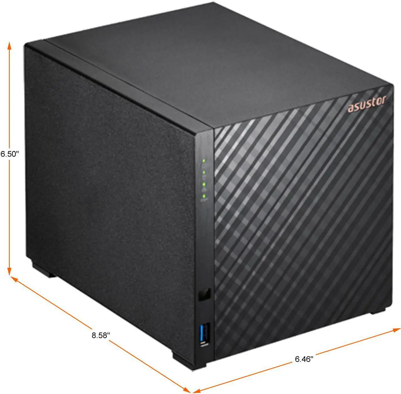 Alt view image 6 of 9 - Asustor AS1104T 4 Bay Drivestor 4 Desktop NAS (Diskless)
