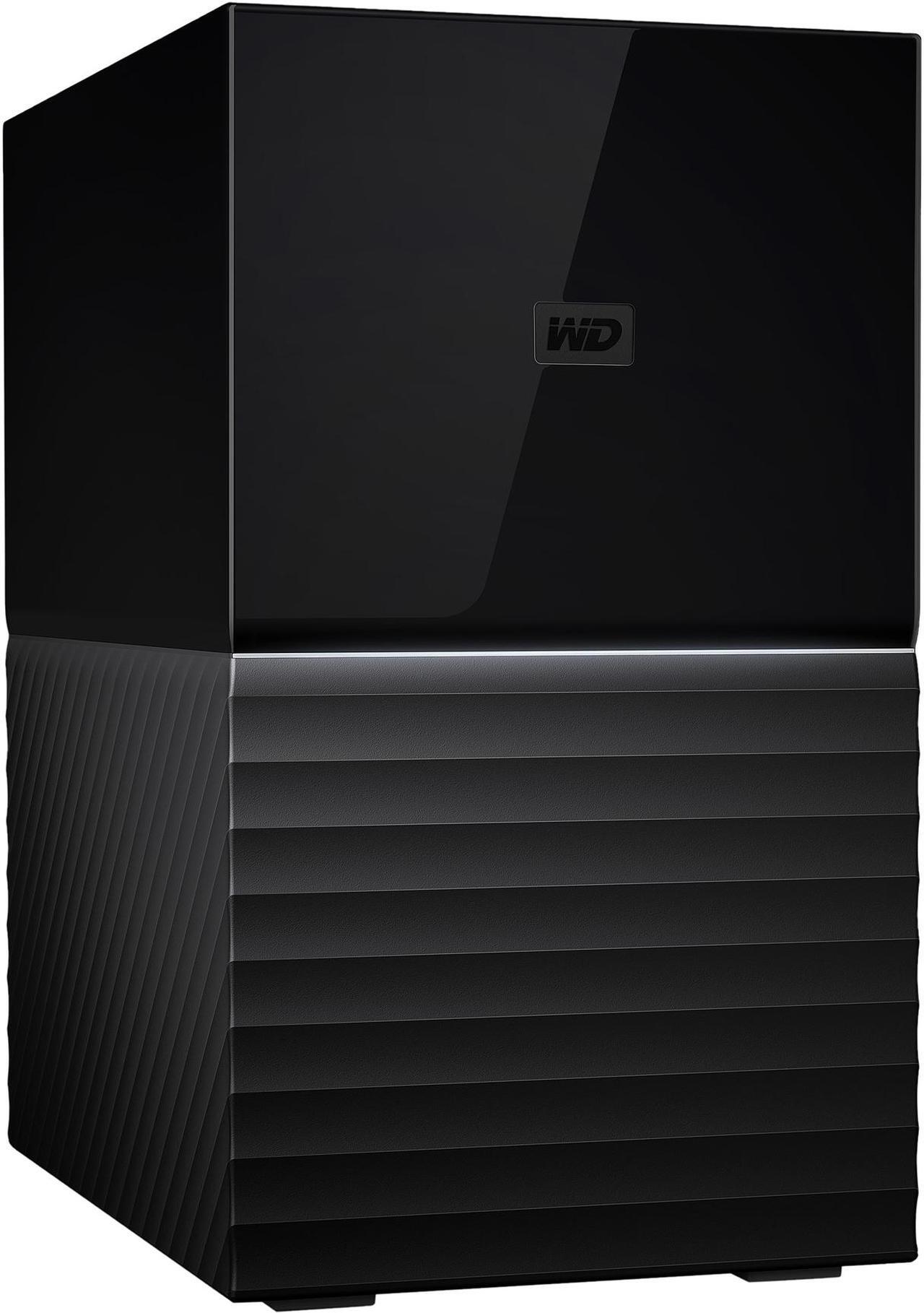 Main image of WD 16TB My Book Duo Desktop RAID External Hard Drive 256-Bit AES Encryption - USB 3.2 Gen1 (WDBFBE0160JBK-NESN)