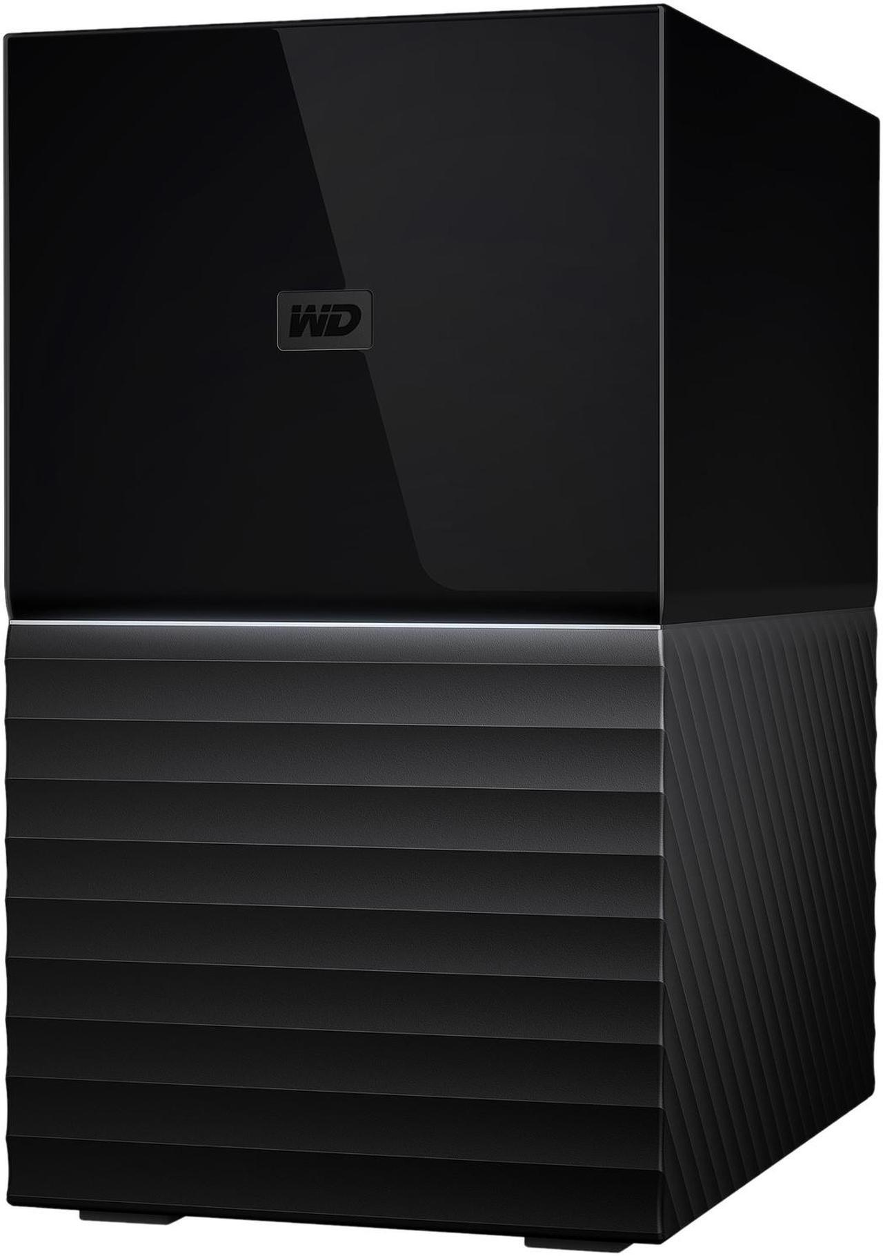 Alt view image 4 of 10 - WD 16TB My Book Duo Desktop RAID External Hard Drive 256-Bit AES Encryption - USB 3.2 Gen1 (WDBFBE0160JBK-NESN)
