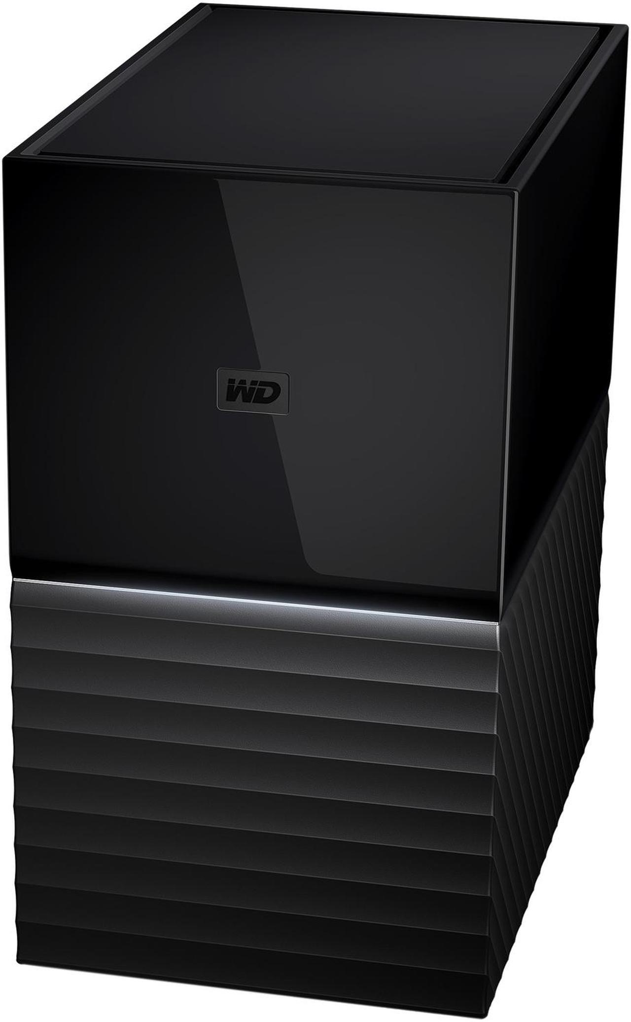 Alt view image 6 of 10 - WD 16TB My Book Duo Desktop RAID External Hard Drive 256-Bit AES Encryption - USB 3.2 Gen1 (WDBFBE0160JBK-NESN)
