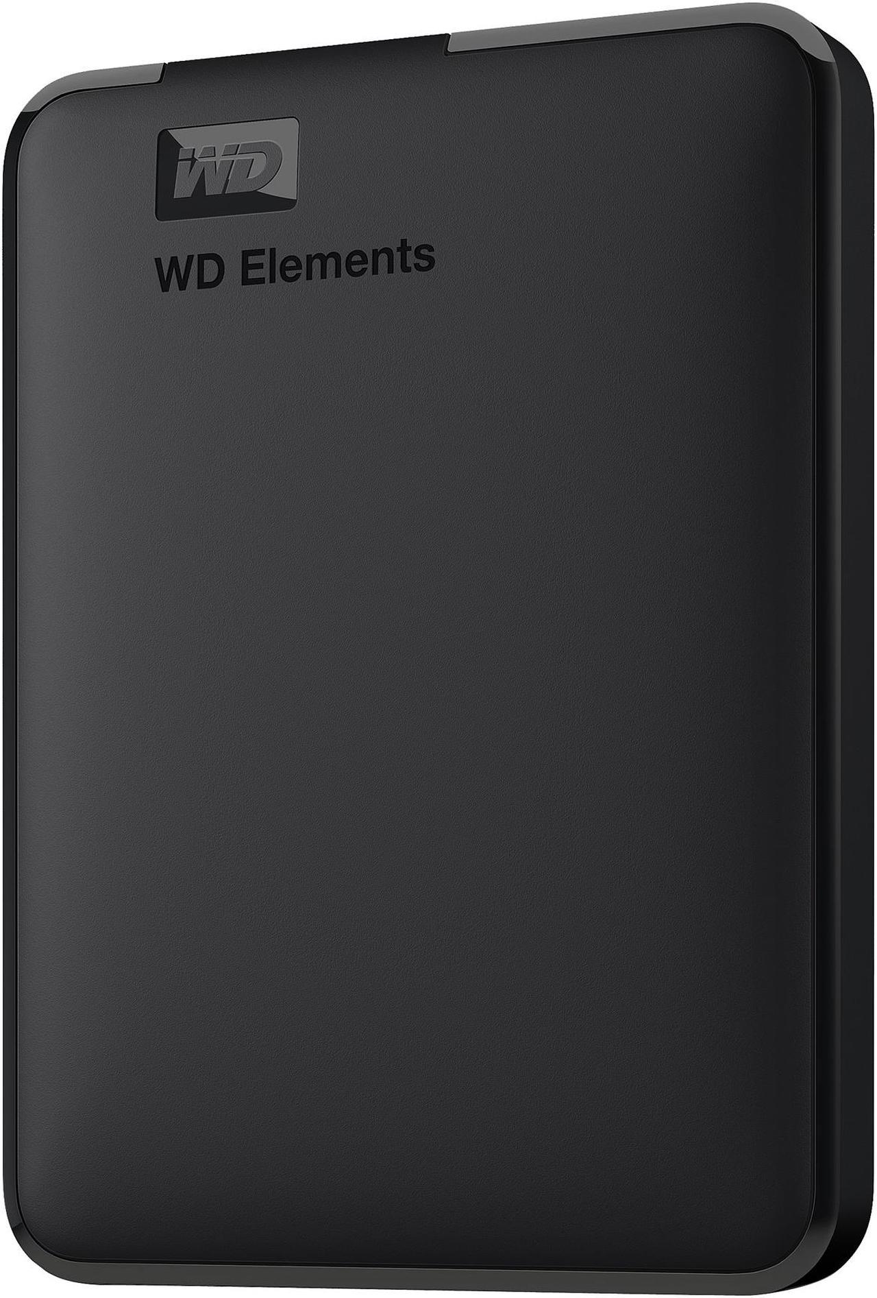 WD 4TB Elements USB 3.0 2.5" Portable External Hard Drive WDBU6Y0040BBK-WESN Black