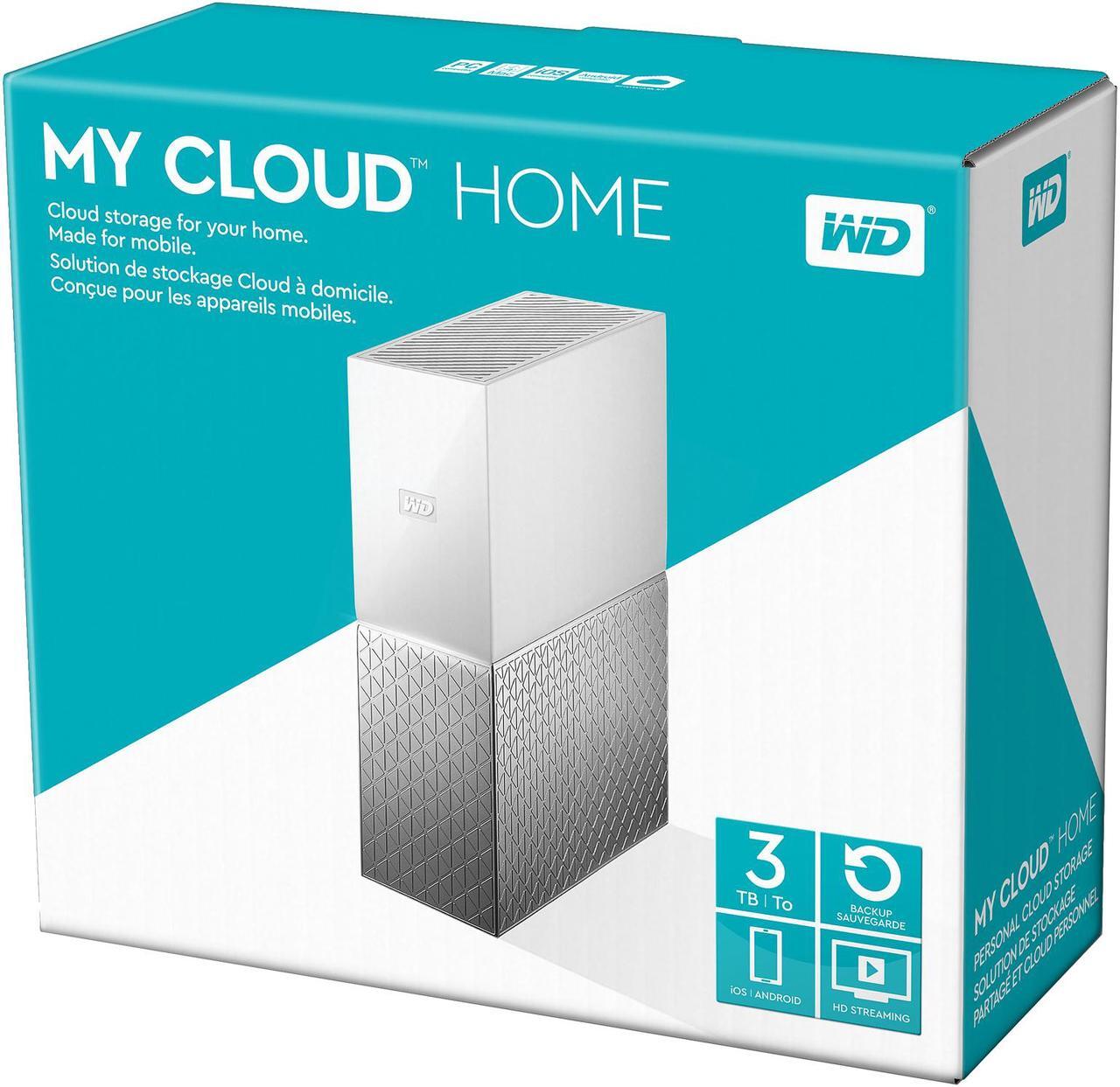 Alt view image 6 of 6 - WD 3TB My Cloud Home Personal Cloud Storage - for PC/Windows & Mac (WDBVXC0030HWT-NESN)