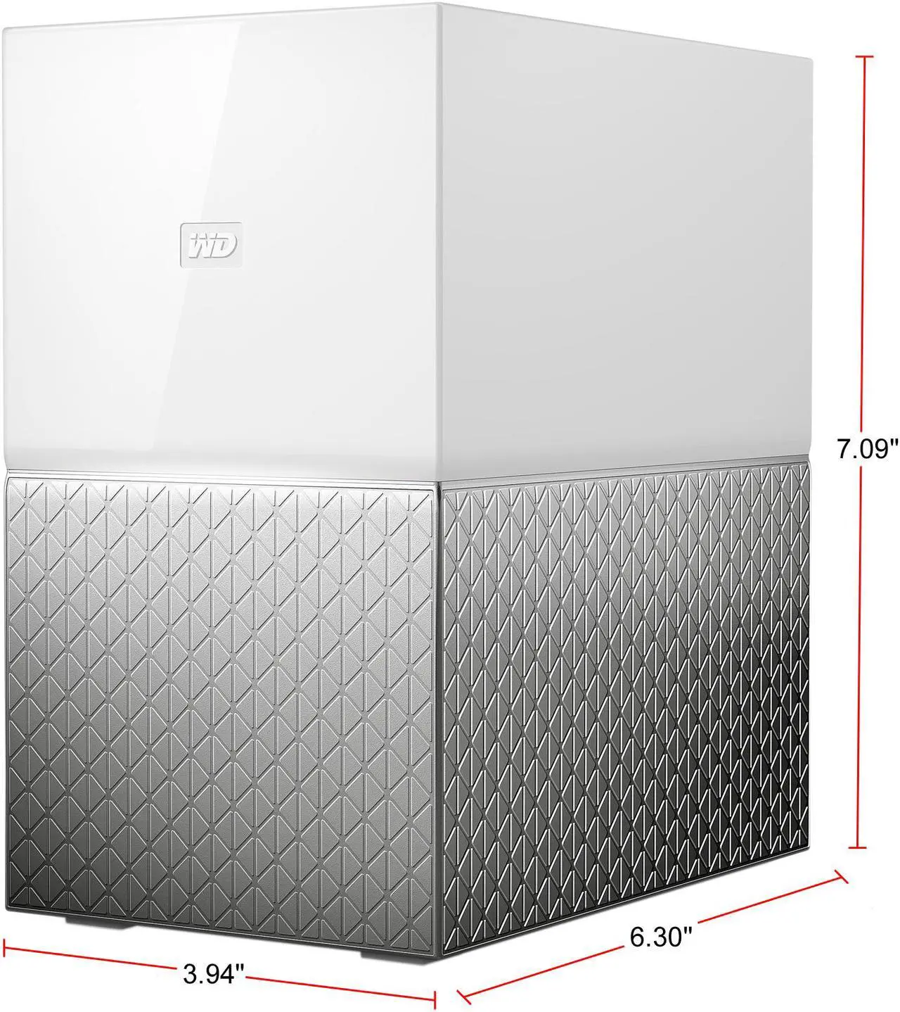 Alt view image 4 of 10 - WD 6TB My Cloud Home Duo Personal Cloud Storage (iOS/Android & Mac/PC Compatible) - (WDBMUT0060JWT-NESN)