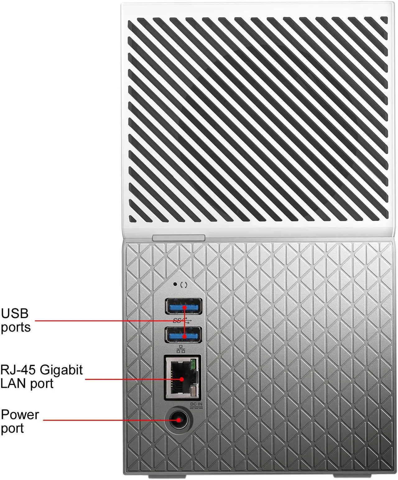 Alt view image 6 of 10 - WD 6TB My Cloud Home Duo Personal Cloud Storage (iOS/Android & Mac/PC Compatible) - (WDBMUT0060JWT-NESN)