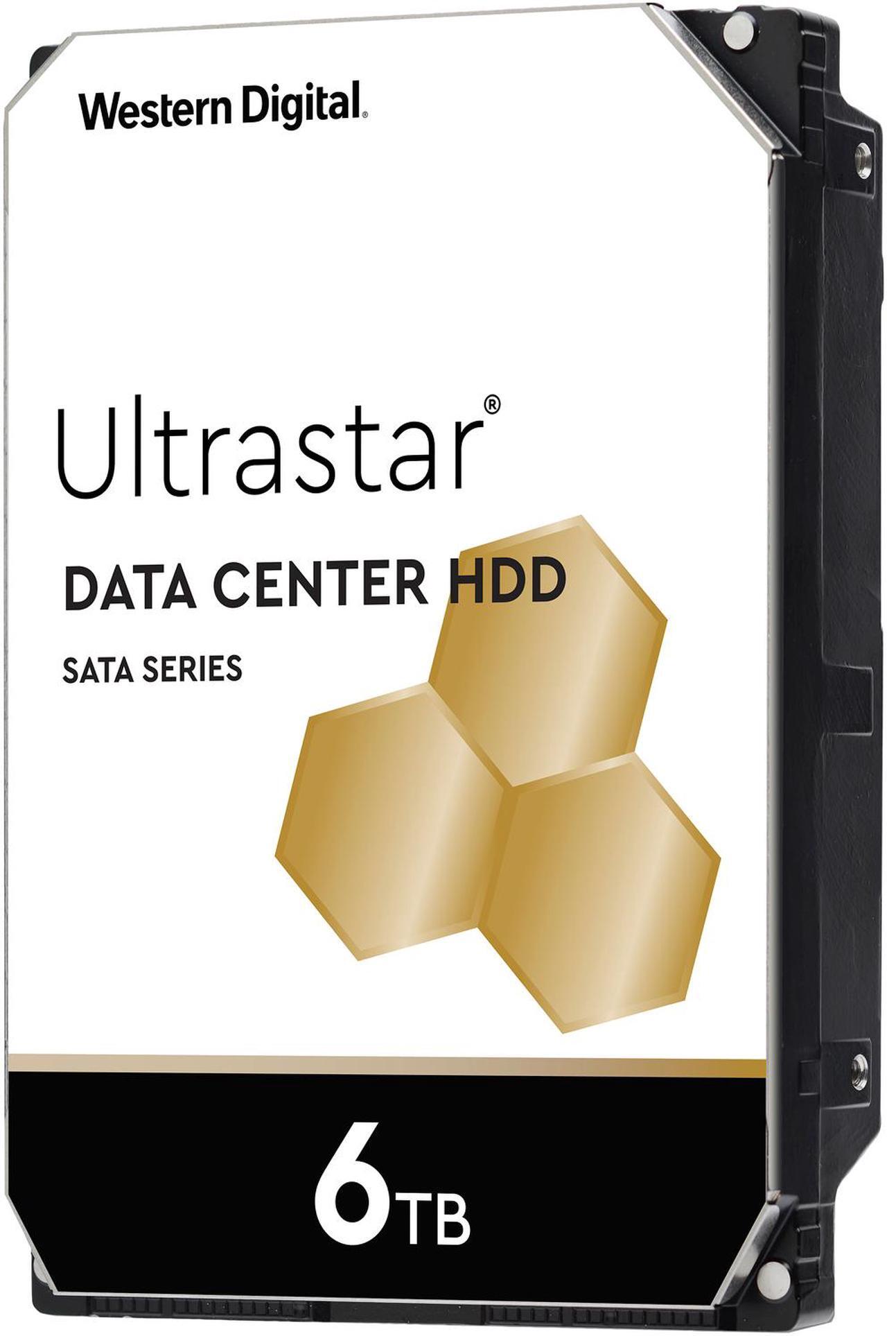 Alt view image 2 of 5 - Western Digital Ultrastar 6TB DC HC310 7200 RPM SATA 6.0Gb/s 3.5" Data Center Internal Hard Drive - 0B36039