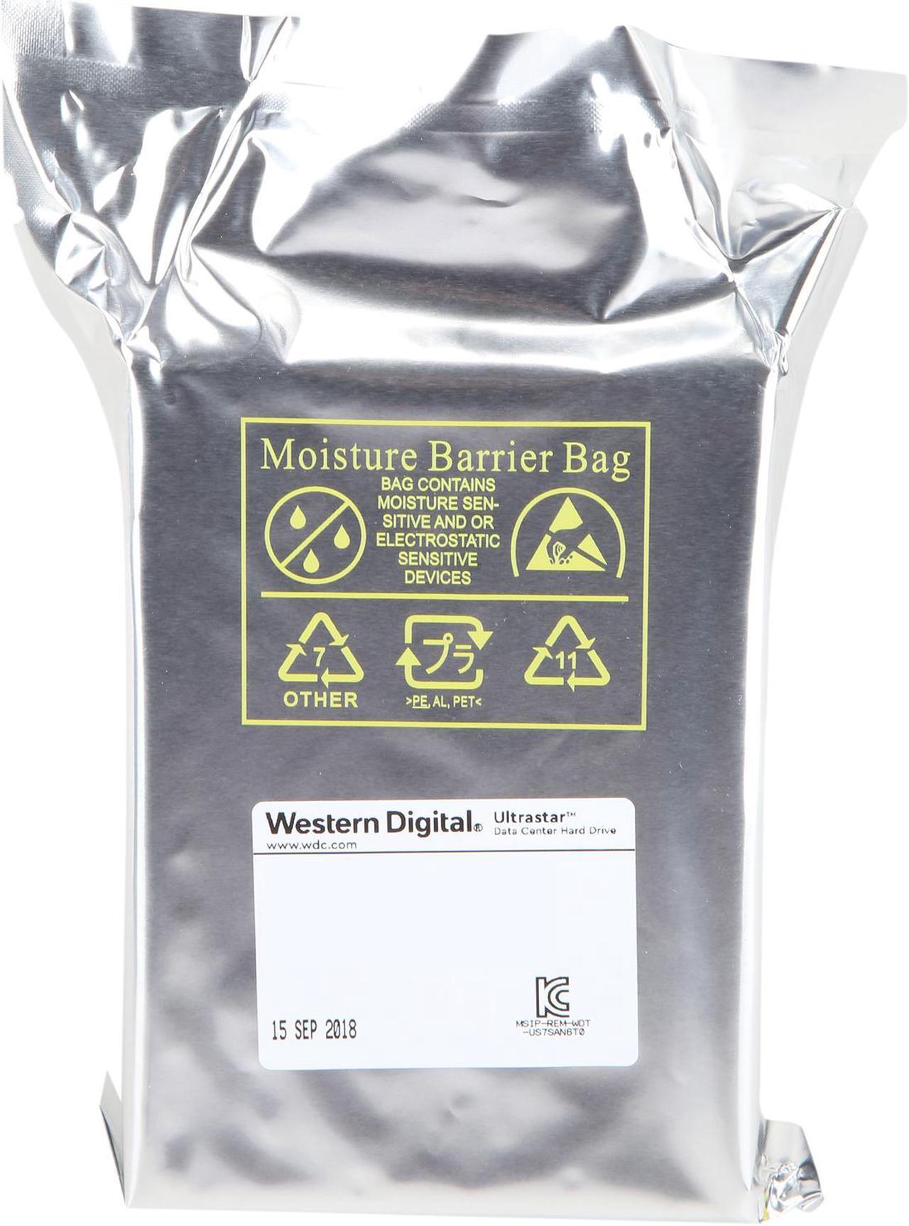 Alt view image 5 of 5 - Western Digital Ultrastar 6TB DC HC310 7200 RPM SATA 6.0Gb/s 3.5" Data Center Internal Hard Drive - 0B36039