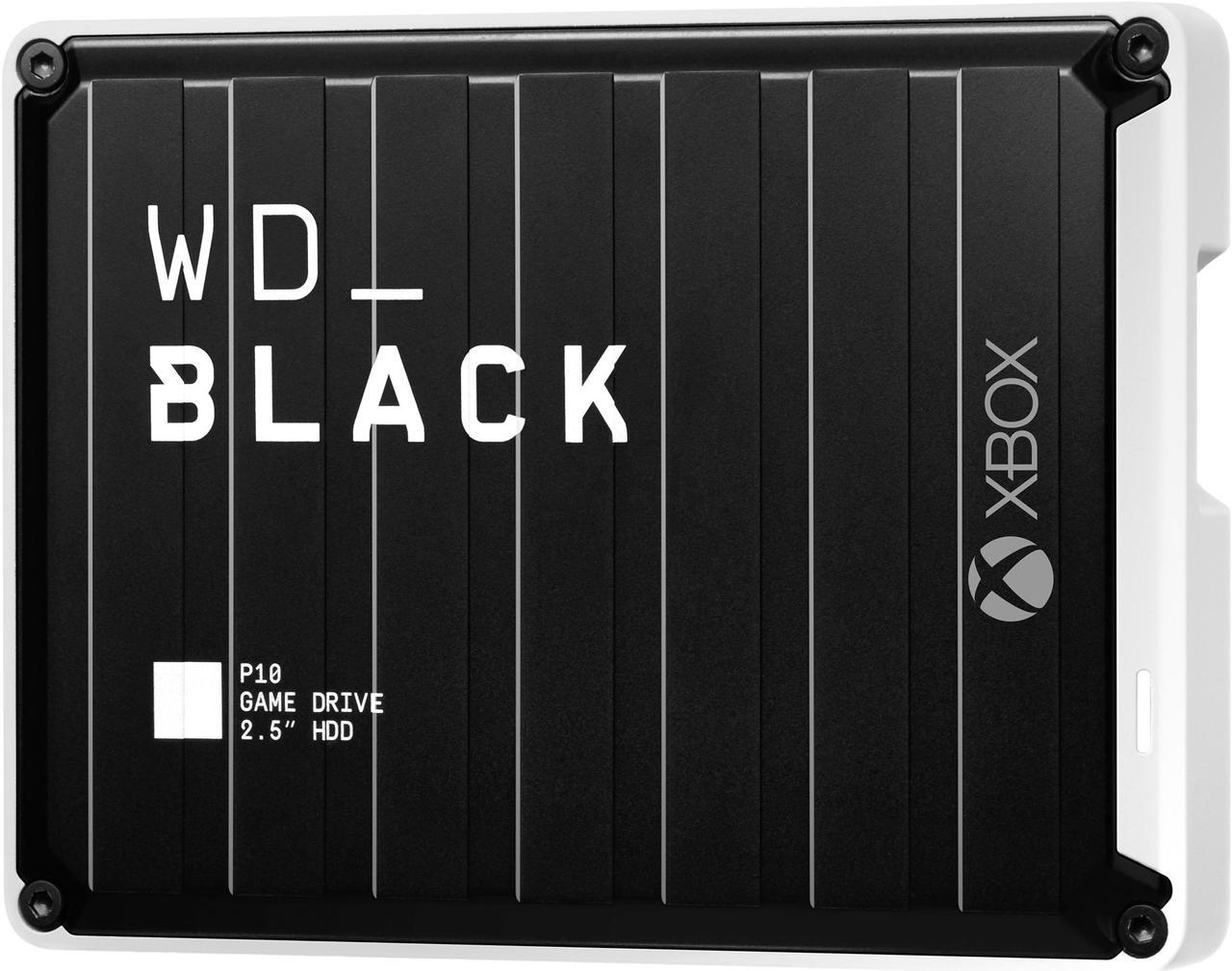 Alt view image 2 of 7 - WD Black 5TB P10 Game Drive Portable External Hard Drive for Xbox USB 3.2 (WDBA5G0050BBK-WESN)