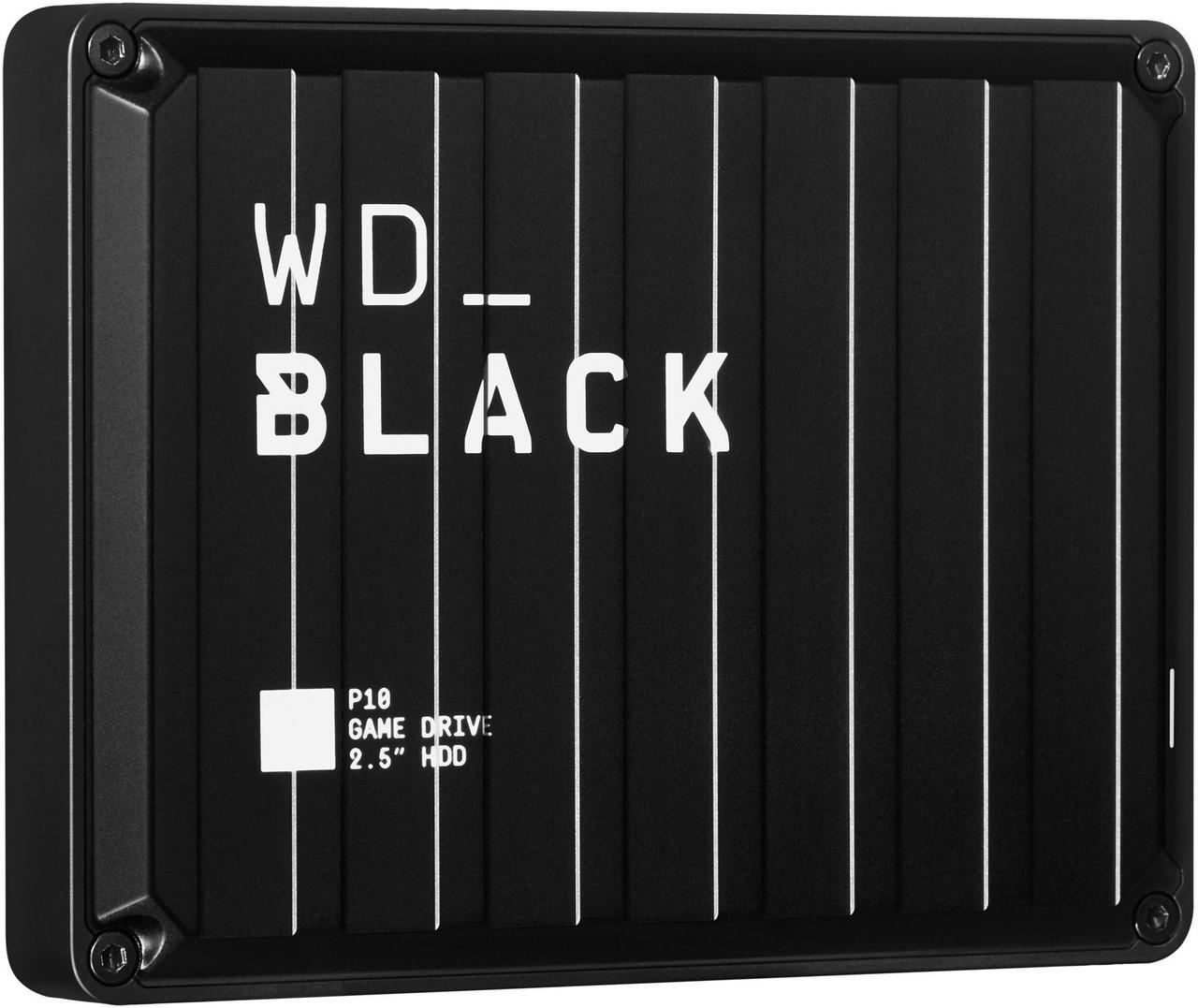 Alt view image 6 of 10 - WD Black 5TB P10 Game Drive Portable External Hard Drive for PS5/PS4/Xbox One/PC/Mac USB 3.2 (WDBA3A0050BBK-WESN)