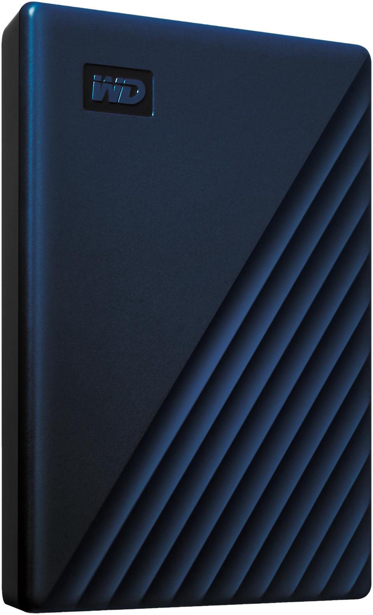 Alt view image 3 of 6 - WD 2TB My Passport for Mac Portable External Hard Drive Storage USB-C/USB-A 3.2 - Midnight Blue (WDBA2D0020BBL-WESN)