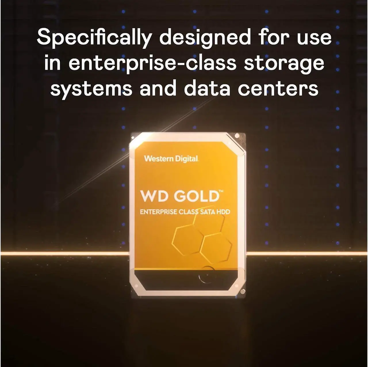 Alt view image 3 of 5 - WD Gold 14TB Enterprise Class Hard Disk Drive - 7200 RPM Class SATA 6Gb/s 512MB Cache 3.5 Inch - WD141KRYZ