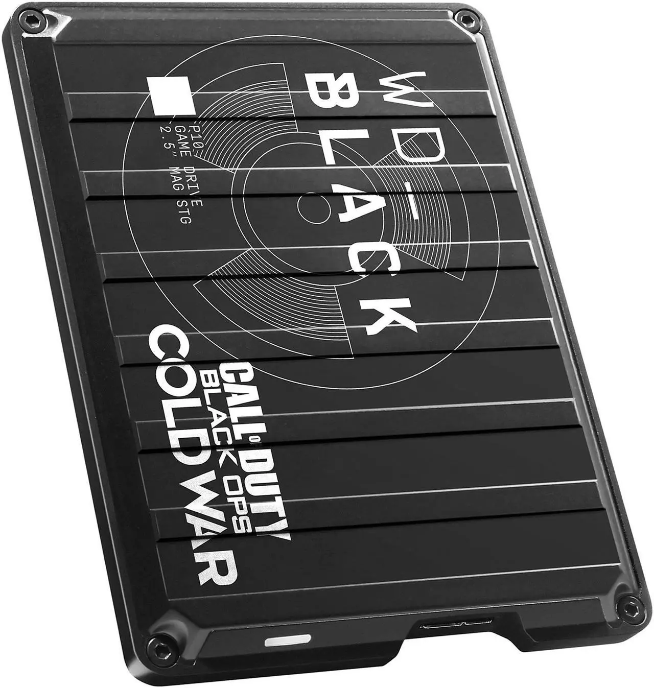 Alt view image 4 of 5 - WD BLACK 2TB P10, Call of Duty: Black Ops Cold War Special Edition USB 3.2 Gen 1, Micro B Model WDBAZC0020BBK-WESN Black