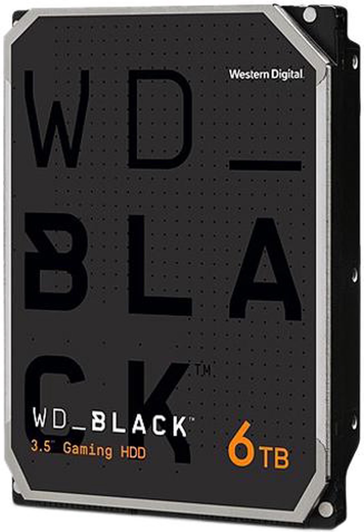 WD_Black 6TB Gaming Performance Internal Hard Drive HDD - 7200 RPM, 128 MB Cache, SATA Gb/s, 3.5" - WD6004FZWX (OEM)