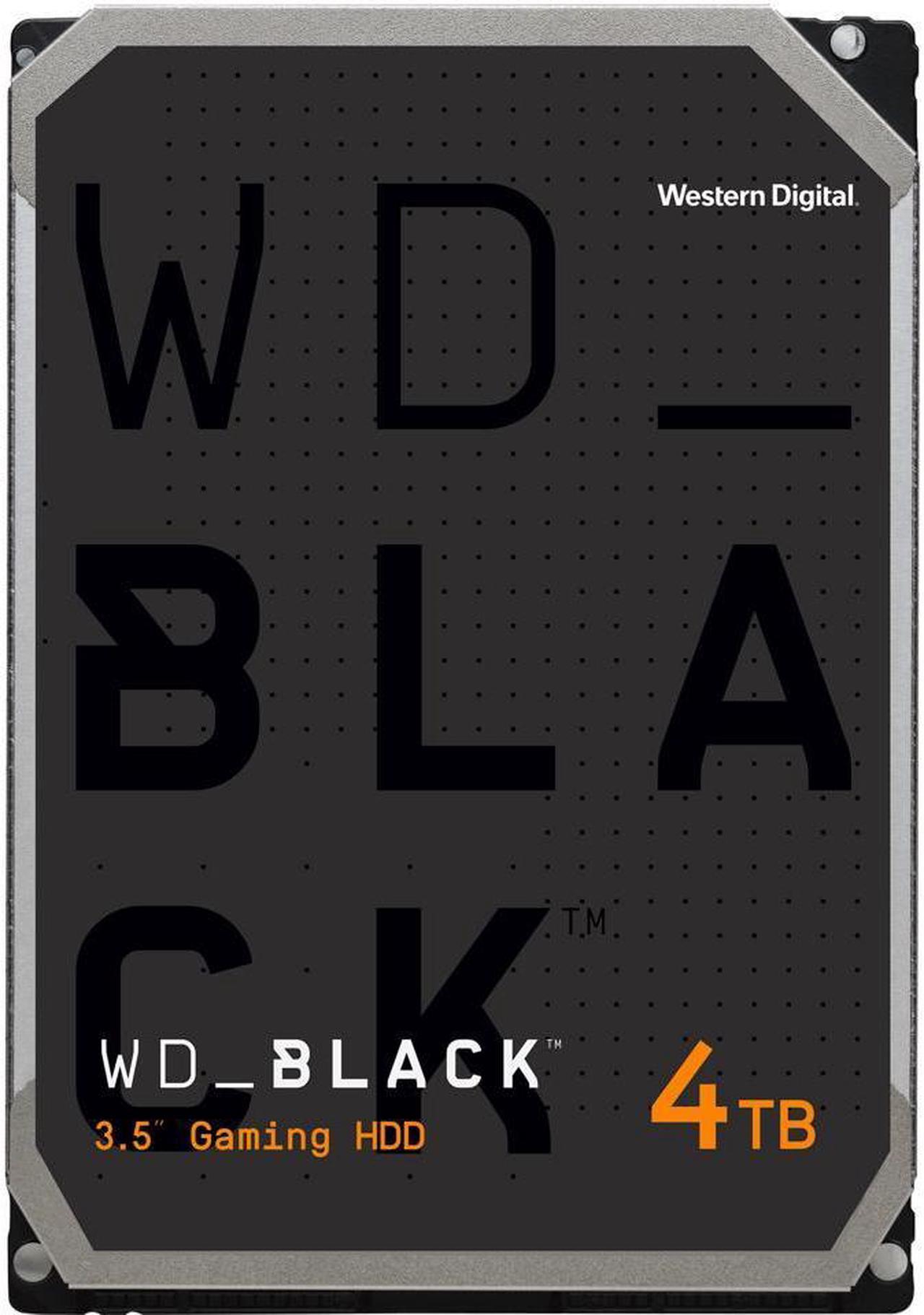 WD Black WD4006FZBX 4TB 7200 RPM 256MB Cache SATA 6.0Gb/s 3.5" Hard Drives Bare Drive