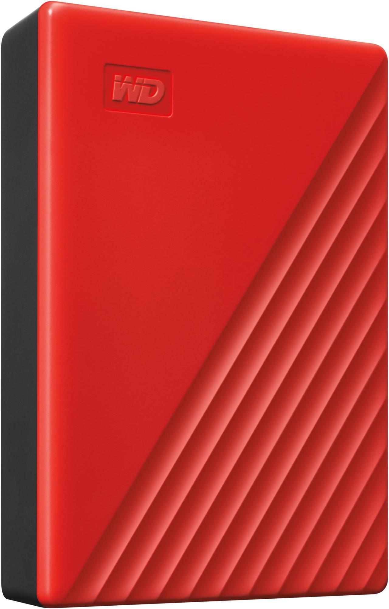 WD 6TB Portable Storage External Hard Drive  ( WDBR9S0060BRD-WESN ) Red