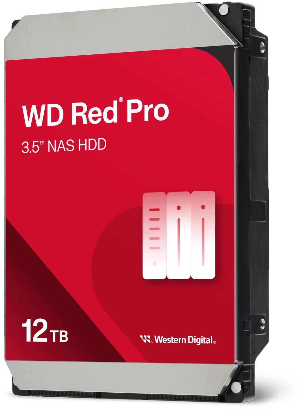 Alt view image 2 of 6 - WD Red Pro WD122KFBX 12TB 7200 RPM 512MB Cache SATA 6.0Gb/s 3.5" Internal Hard Drive
